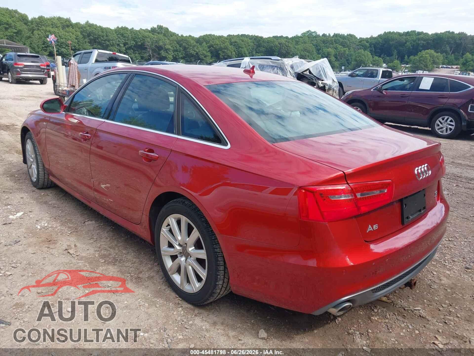 AUDI A6 2014 - WAUHMAFC4EN062197