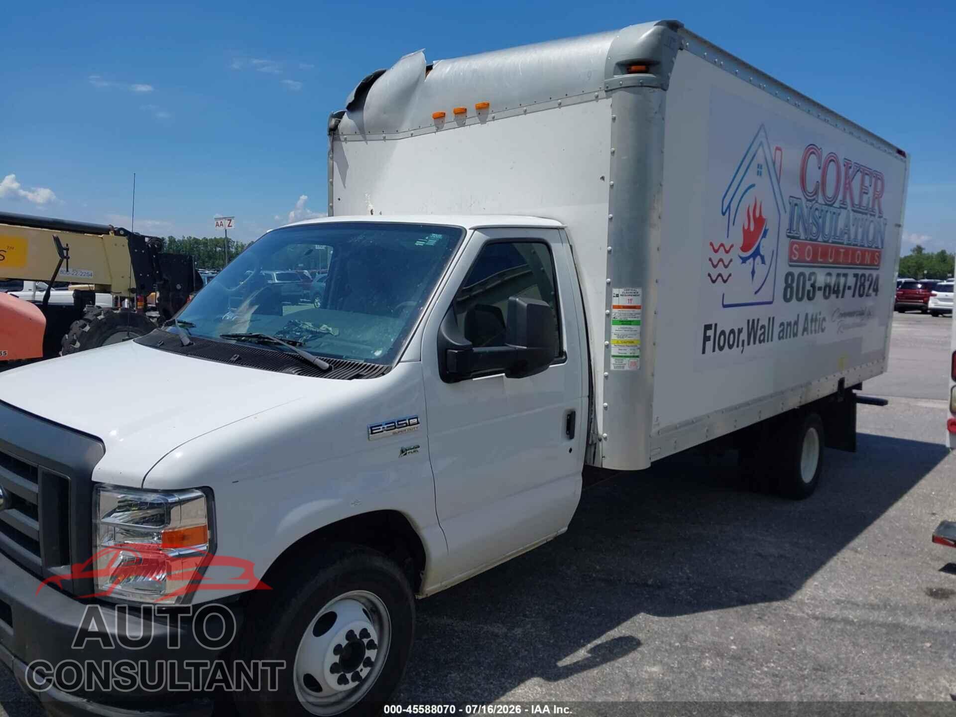 FORD E-350 CUTAWAY 2017 - 1FDWE3F61HDC43549