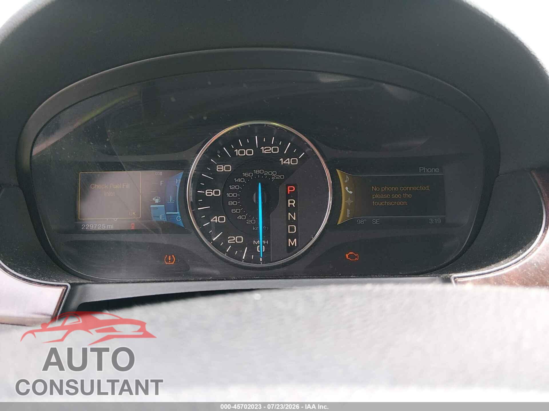 FORD EDGE 2011 - 2FMDK3KC1BBA08593