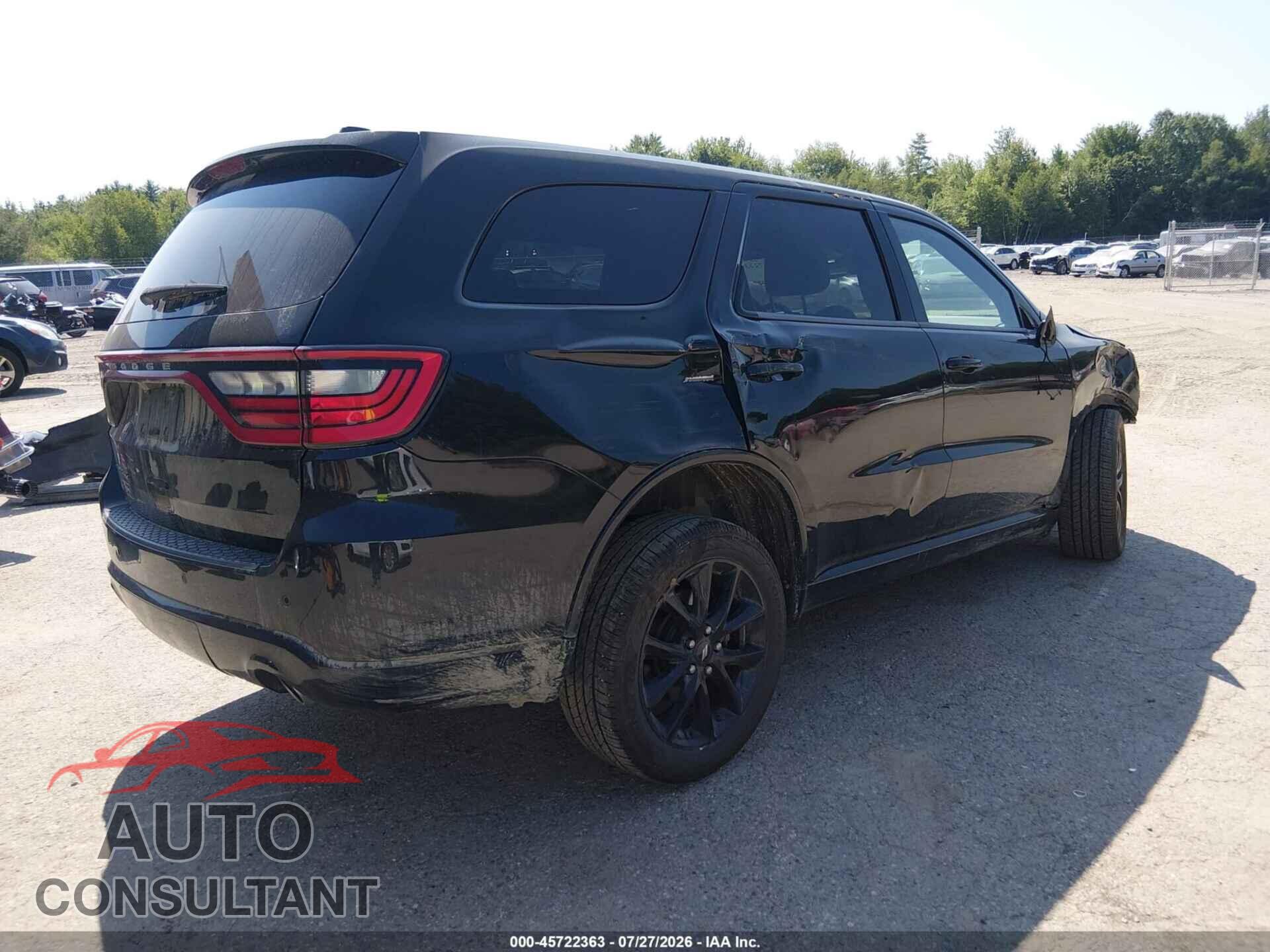 DODGE DURANGO 2019 - 1C4RDJAG5KC634029
