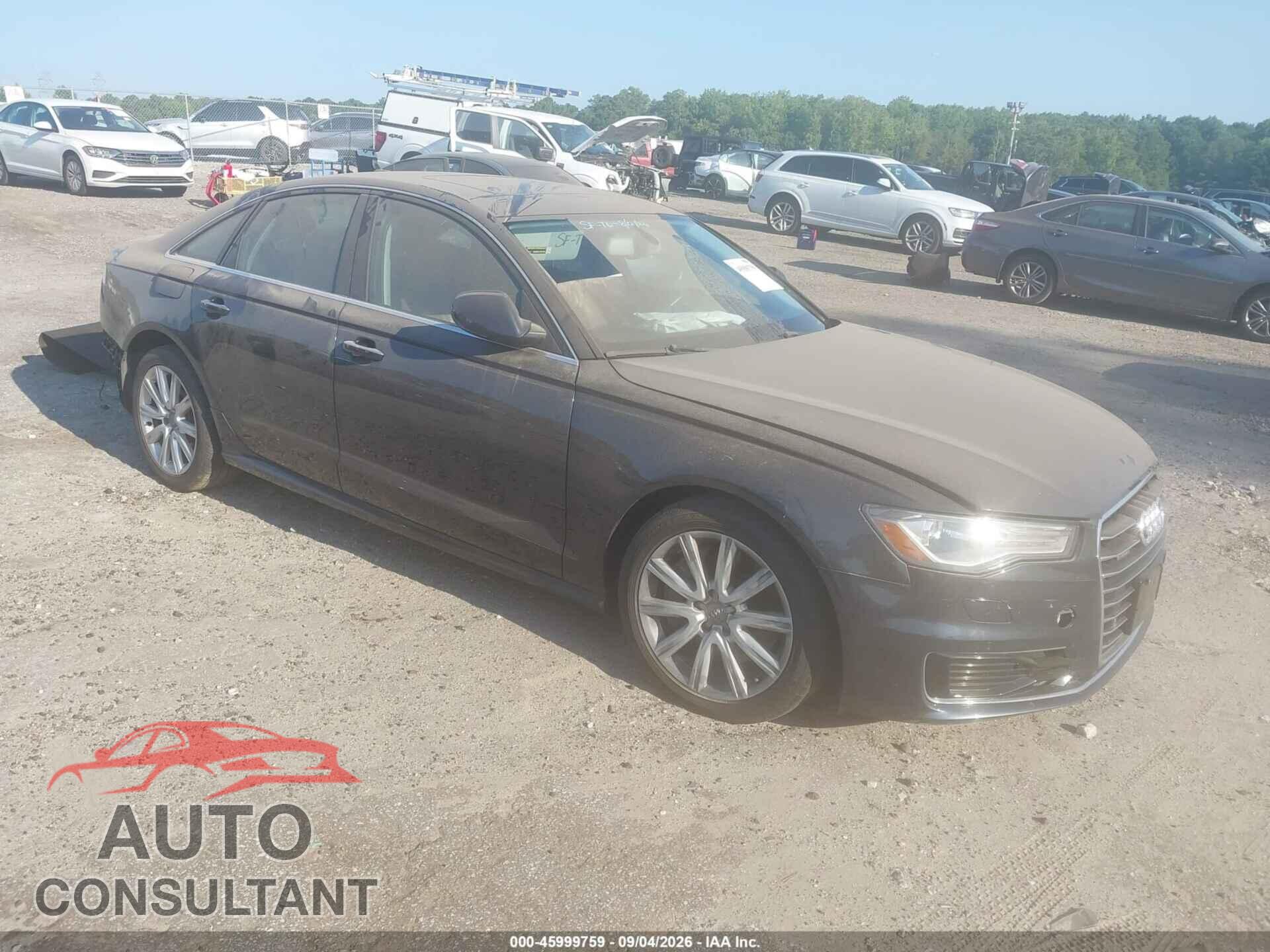 AUDI A6 2016 - WAUGFAFC6GN140195