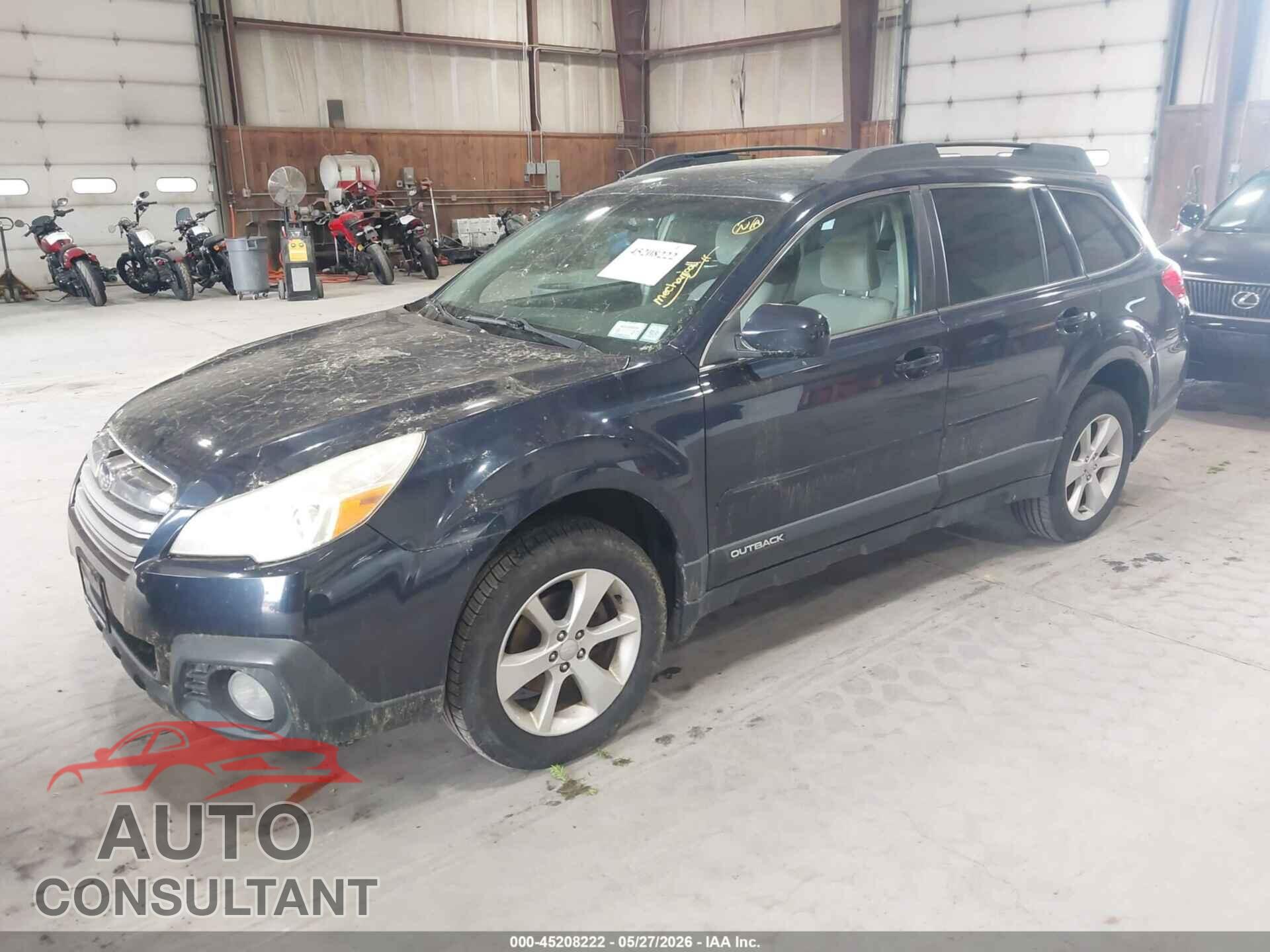SUBARU OUTBACK 2013 - 4S4BRBCC4D3231032