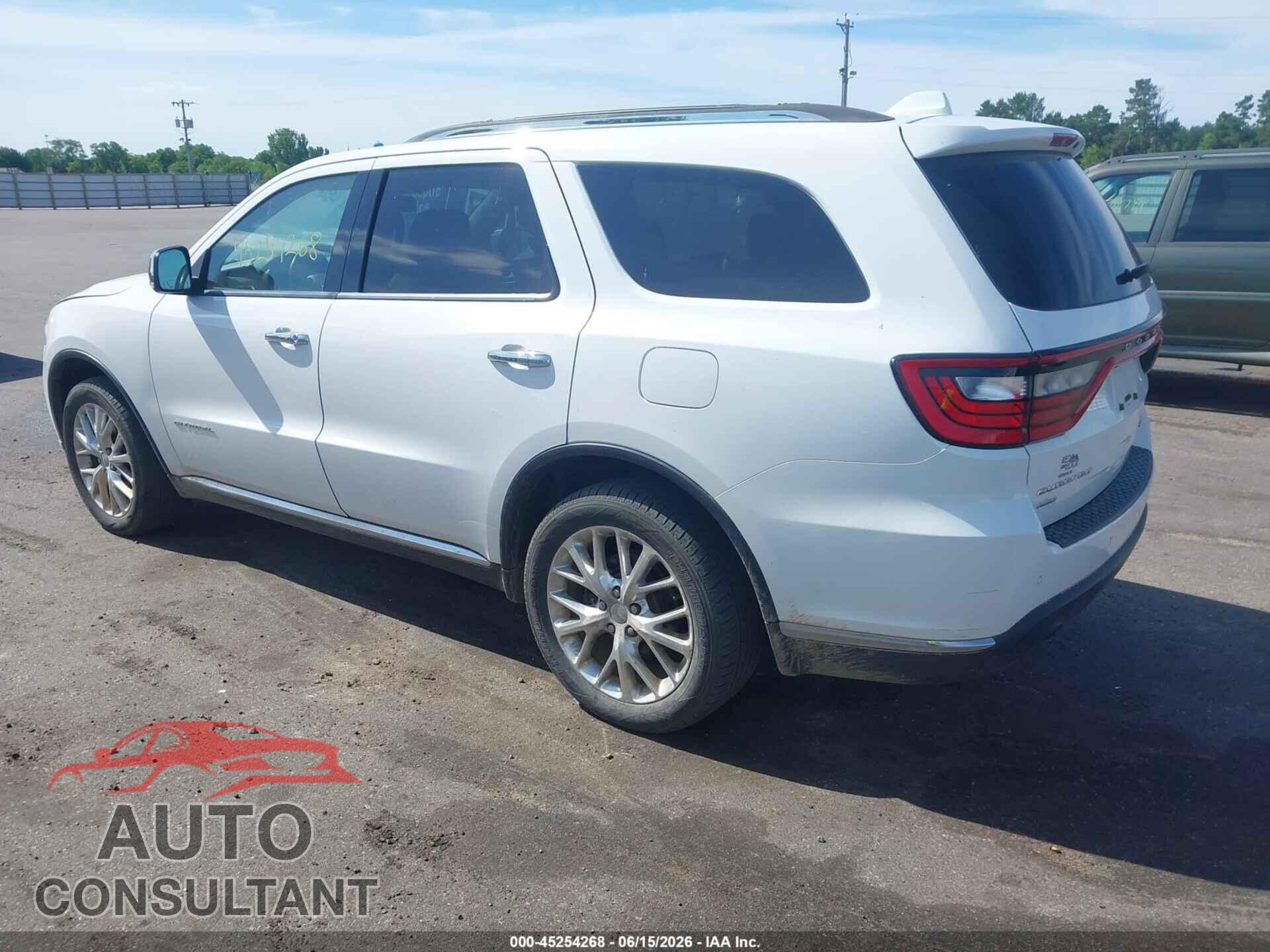 DODGE DURANGO 2015 - 1C4RDJEG1FC896811