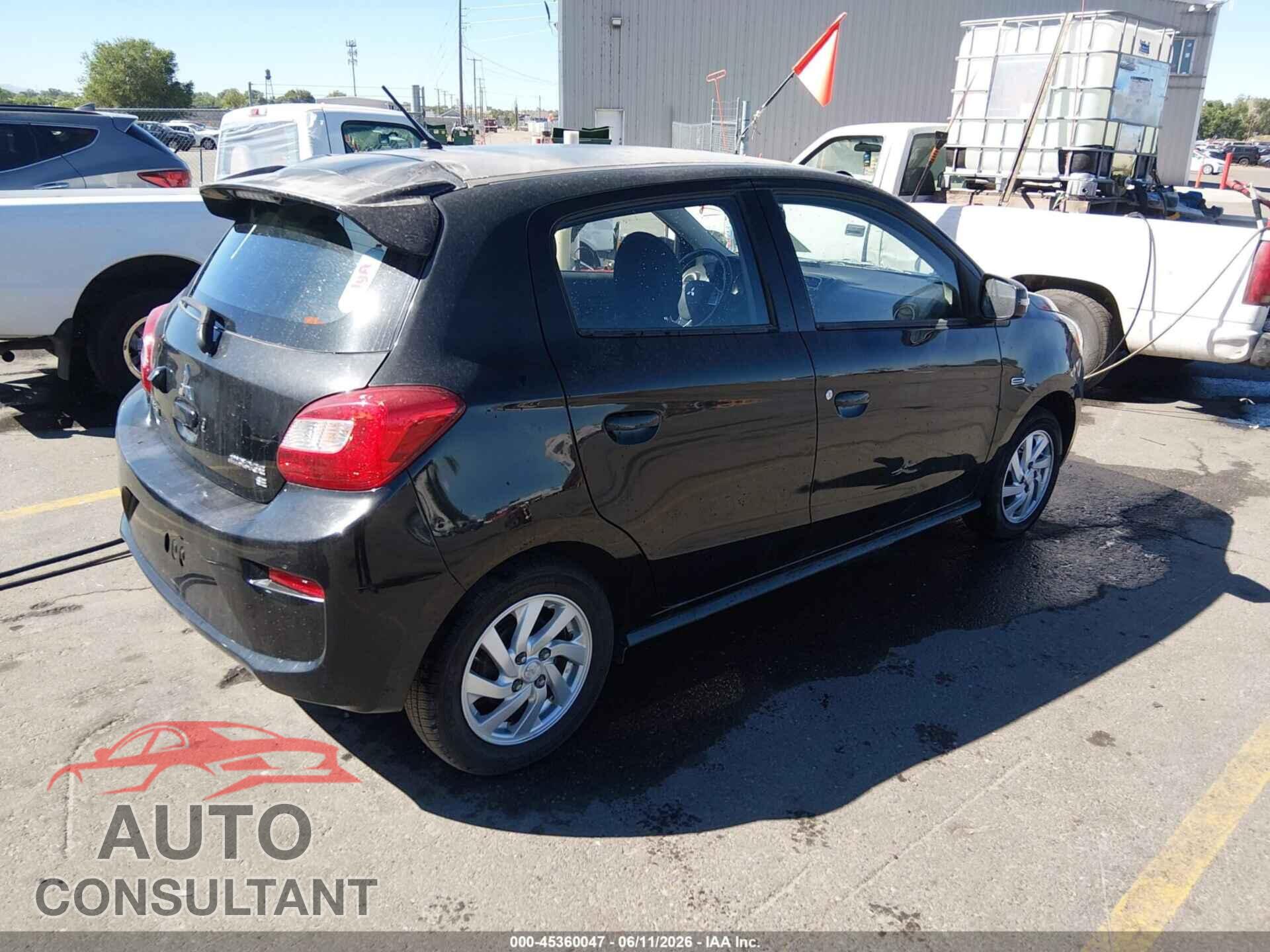 MITSUBISHI MIRAGE 2017 - ML32A4HJ7HH017159