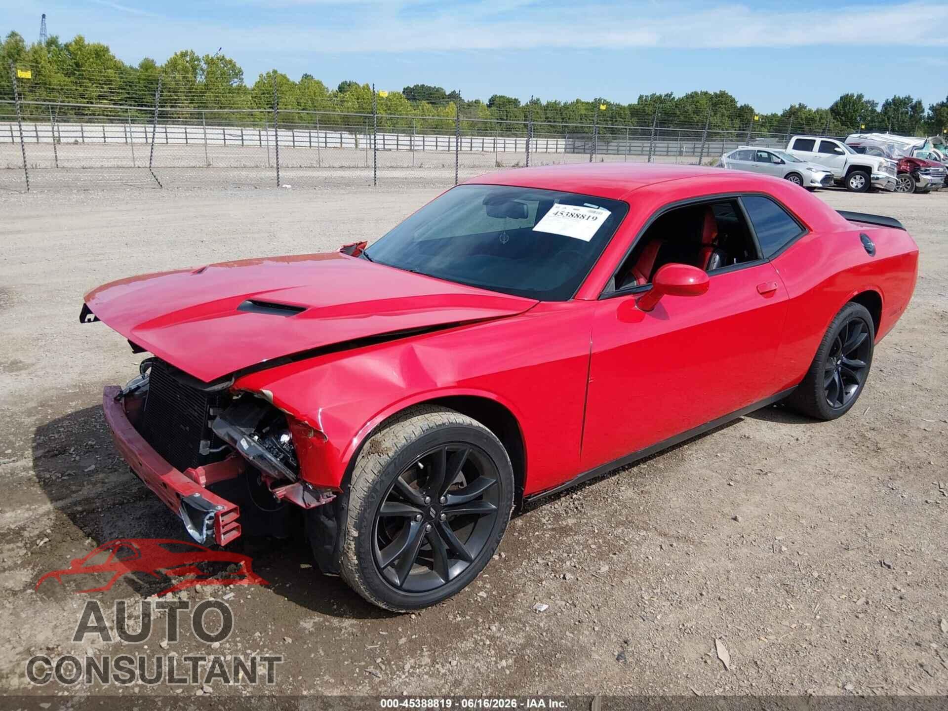 DODGE CHALLENGER 2018 - 2C3CDZAG7JH334707