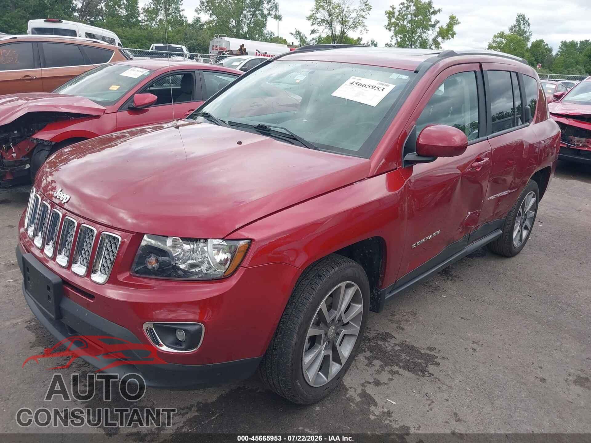 JEEP COMPASS 2017 - 1C4NJCEB1HD171097