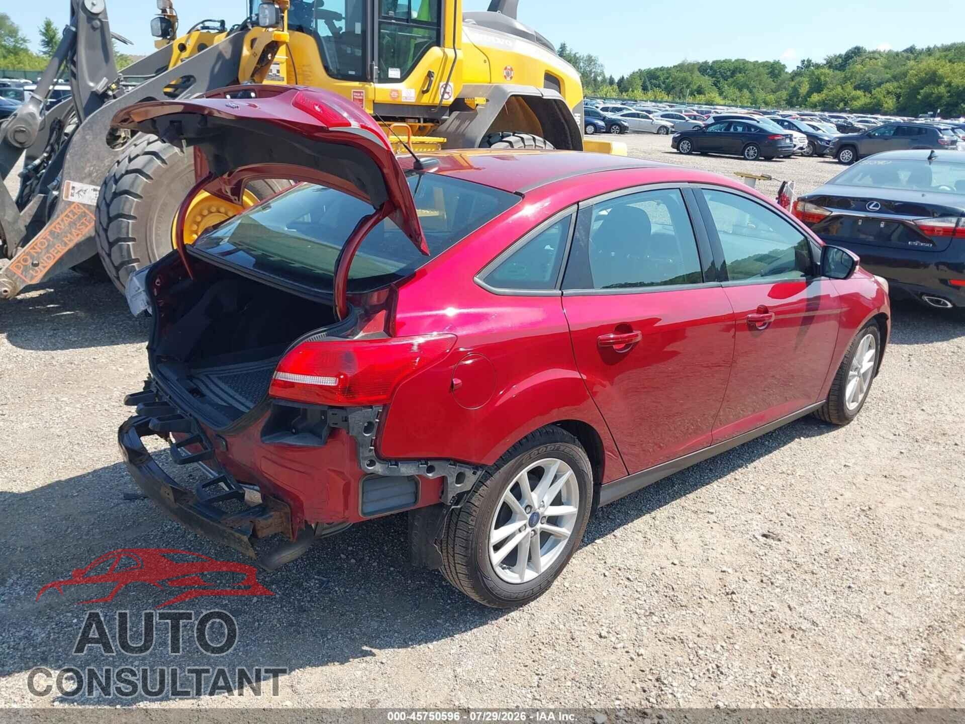 FORD FOCUS 2017 - 1FADP3F26HL346609