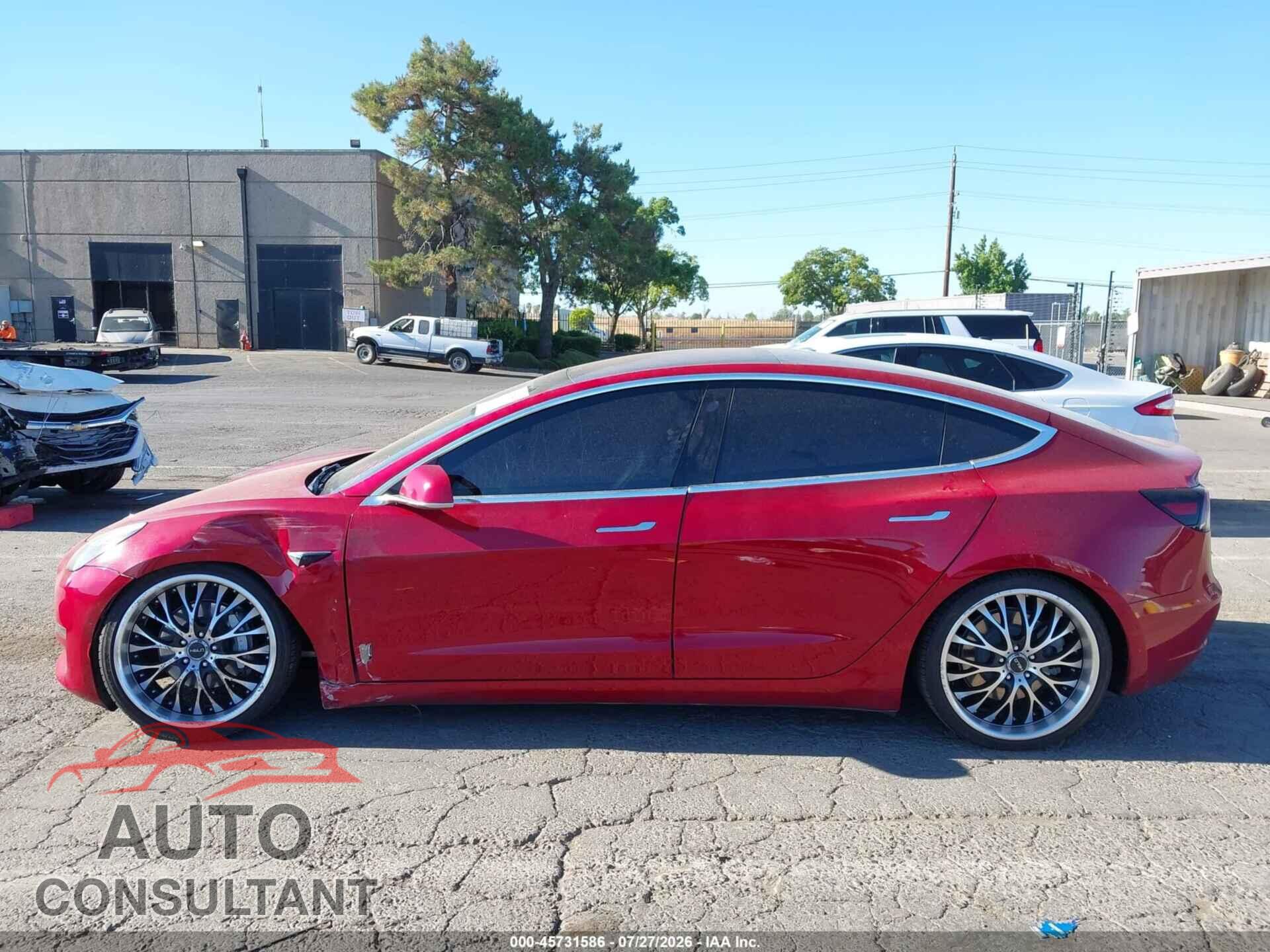 TESLA MODEL 3 2018 - 5YJ3E1EA4JF047041