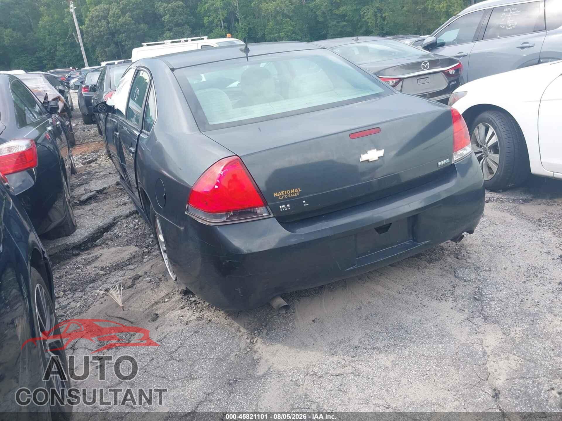 CHEVROLET IMPALA 2013 - 2G1WF5E36D1176286
