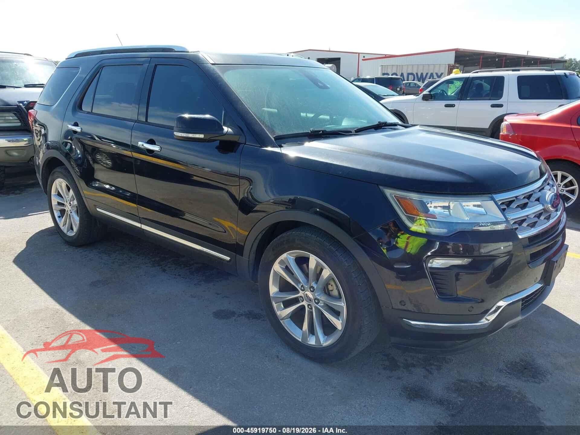 FORD EXPLORER 2018 - 1FM5K7F80JGB54699