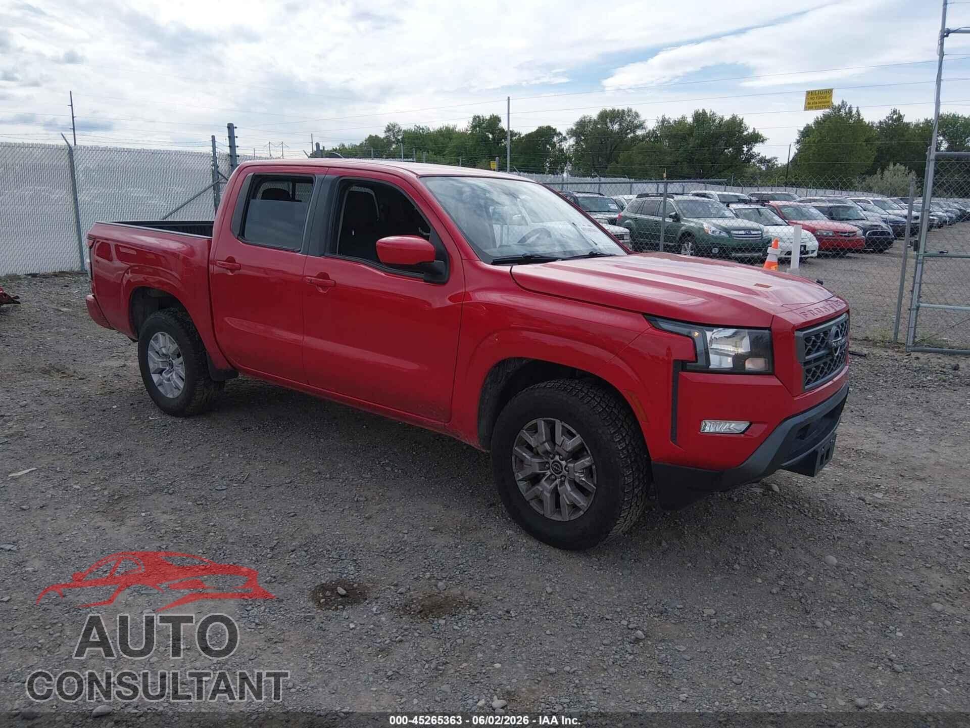 NISSAN FRONTIER 2022 - 1N6ED1EK6NN645155
