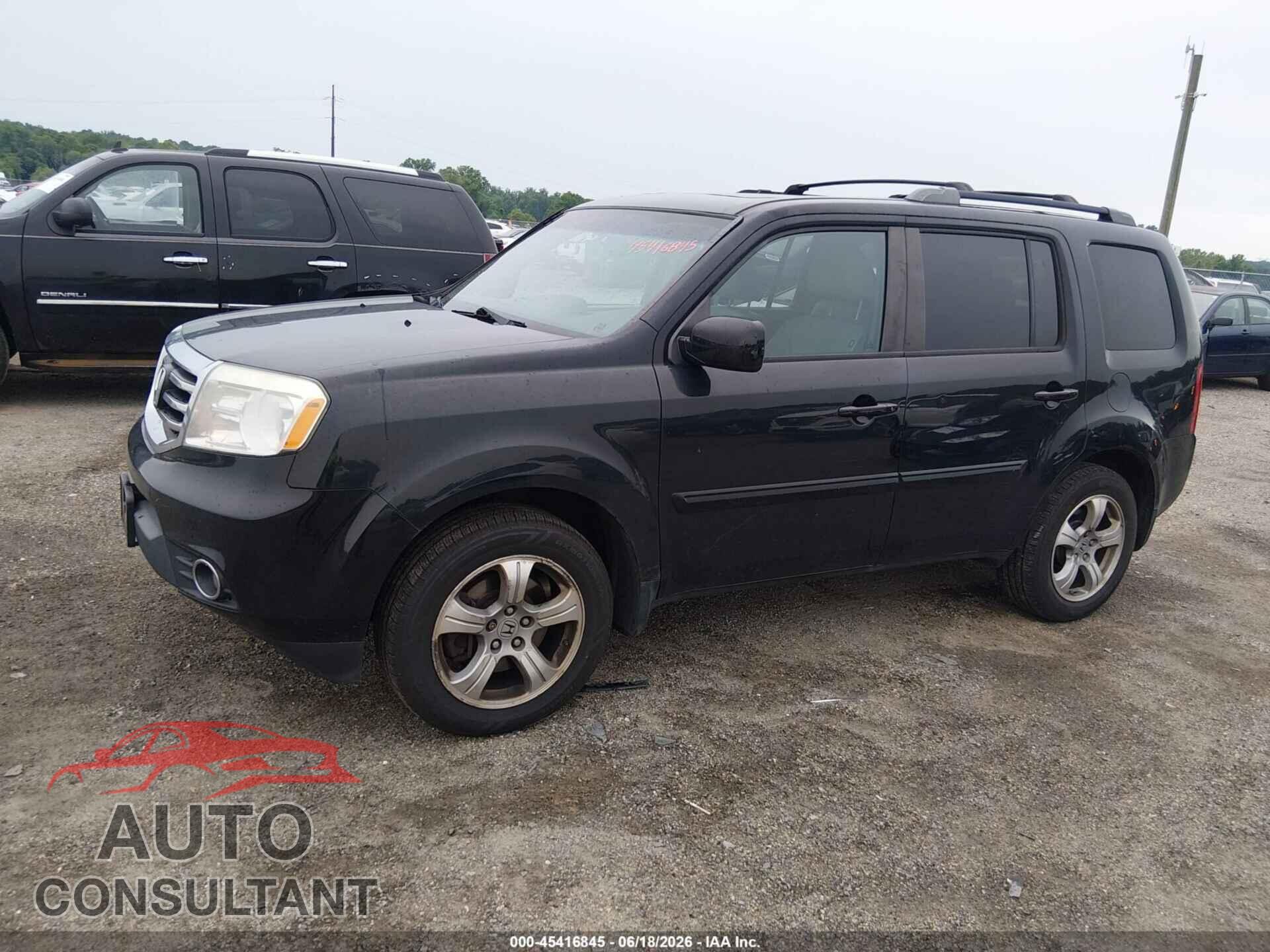 HONDA PILOT 2014 - 5FNYF4H52EB053087