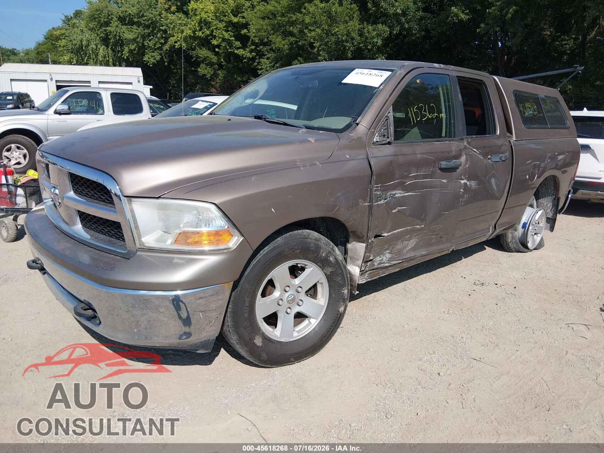 DODGE RAM 1500 2009 - 1D3HB18P49S728580