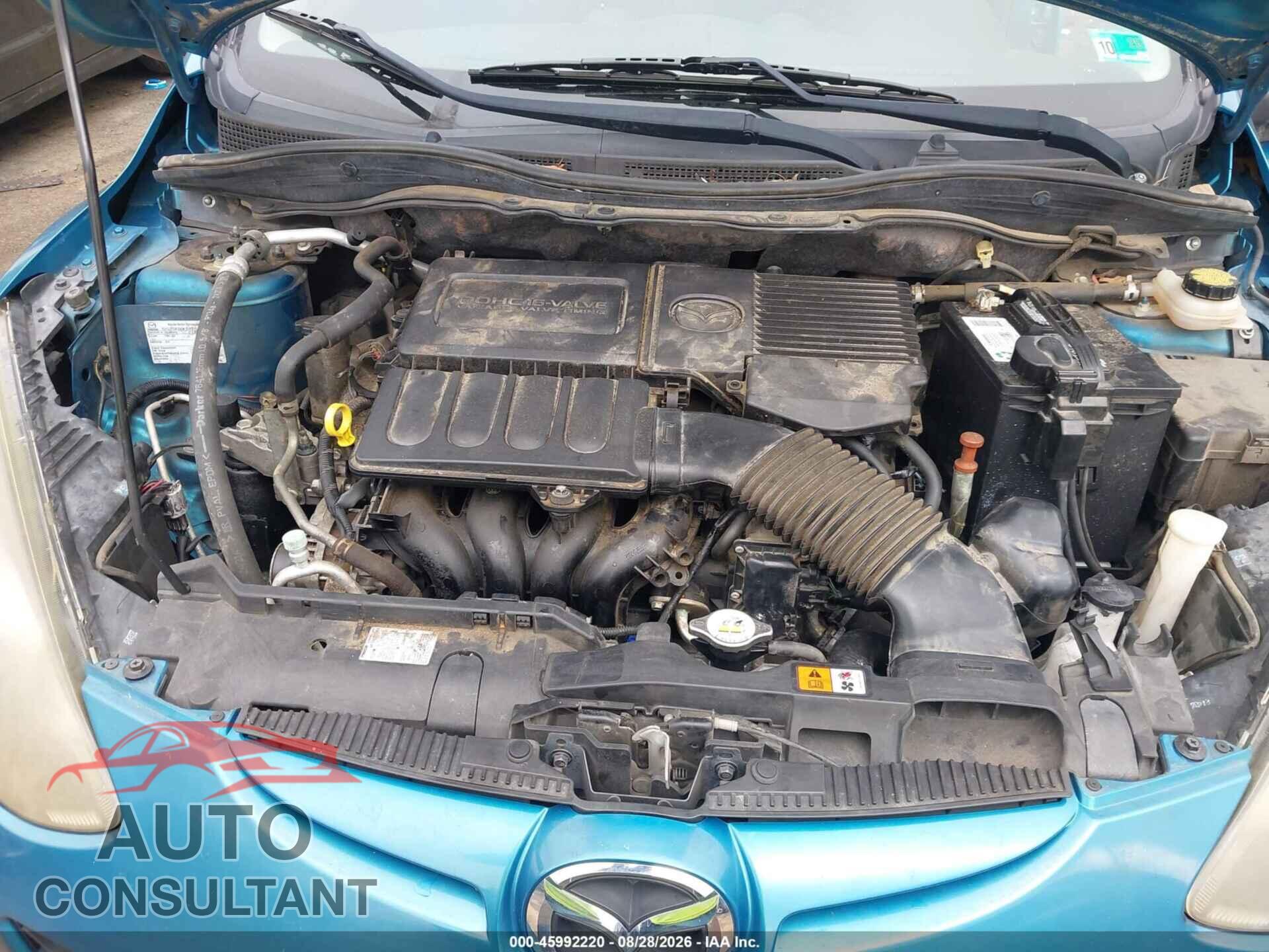 MAZDA MAZDA2 2012 - JM1DE1KYXC0142226