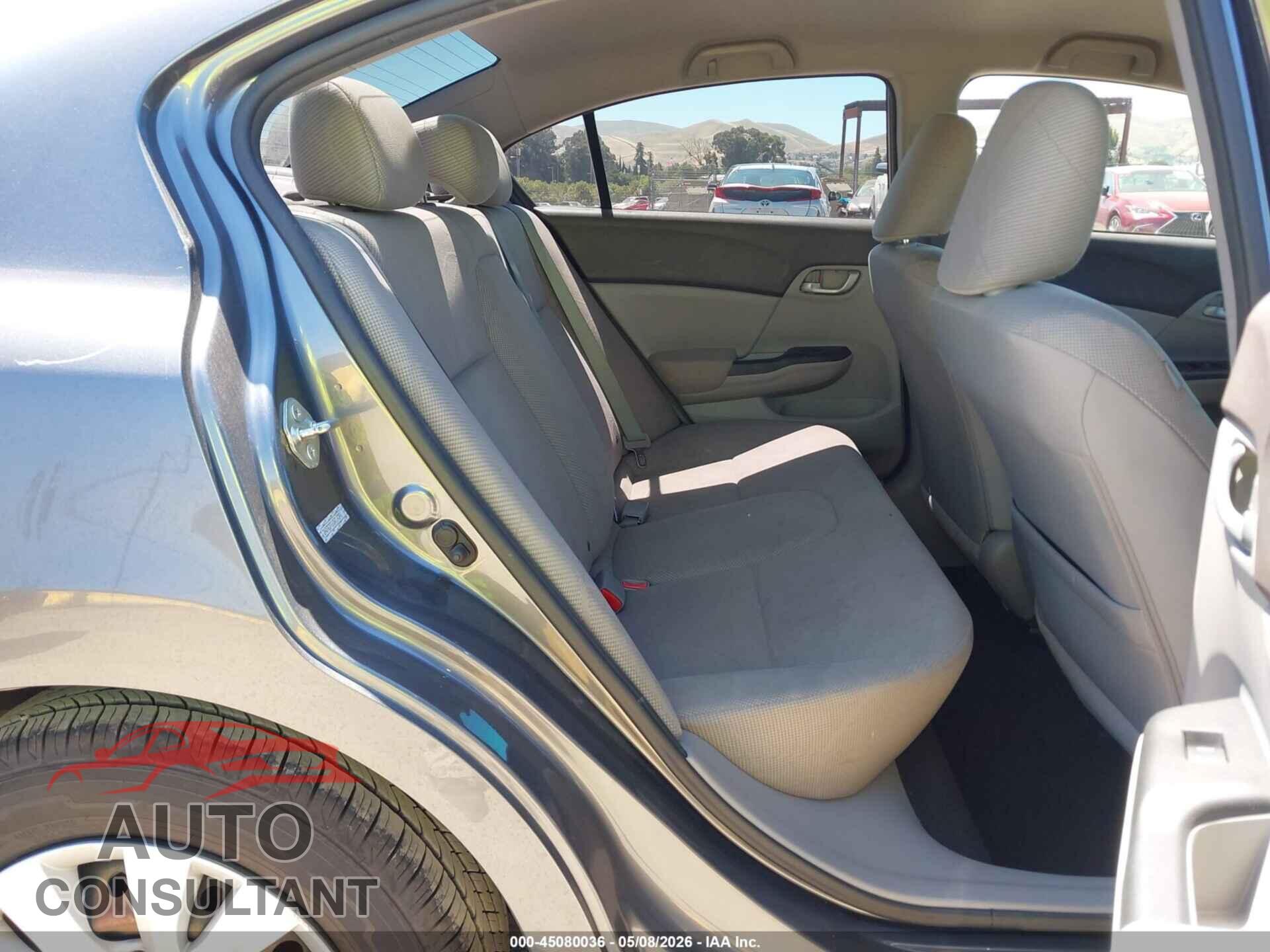 HONDA CIVIC 2012 - 2HGFB2F51CH314891