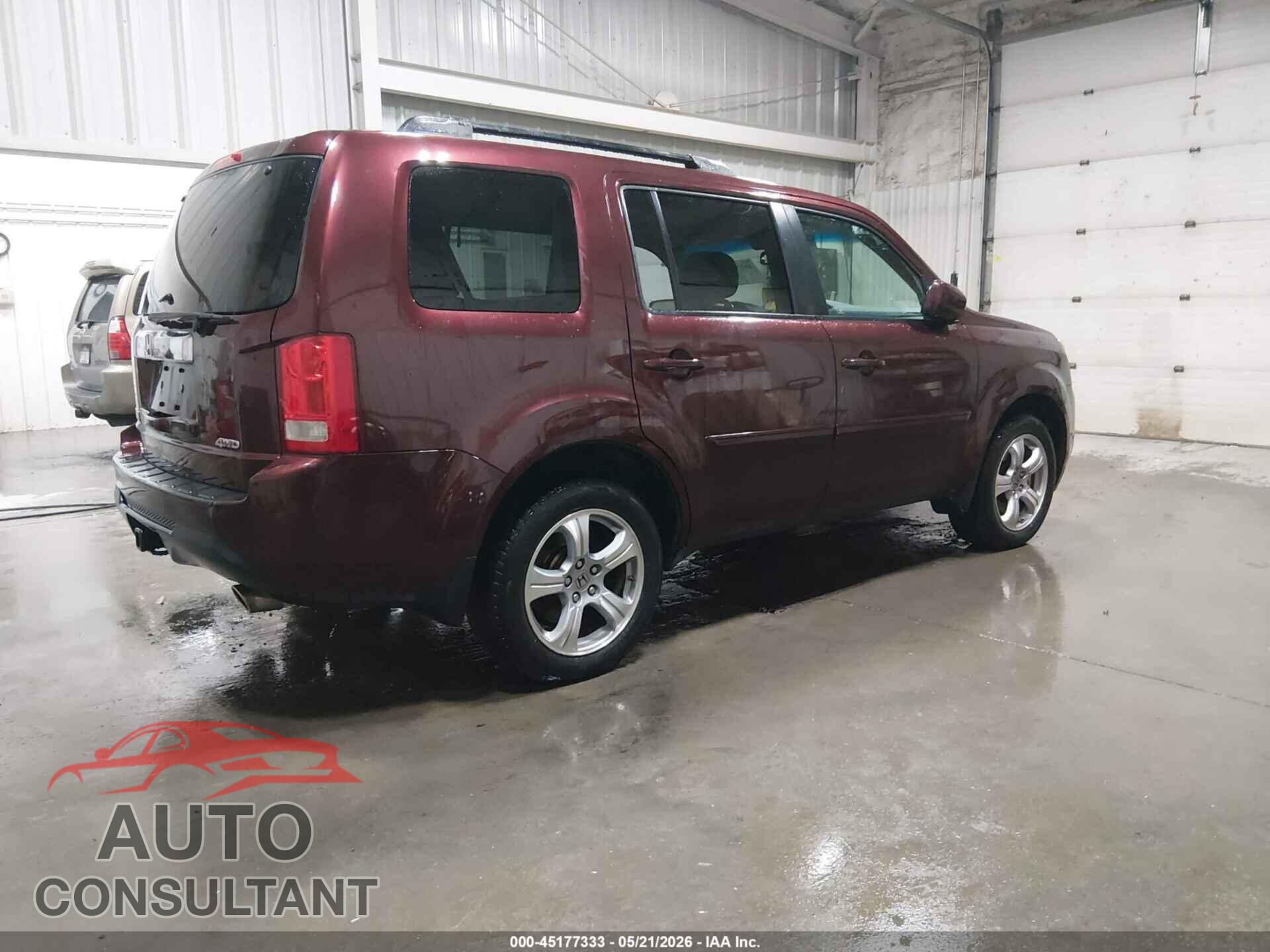 HONDA PILOT 2012 - 5FNYF4H51CB018666