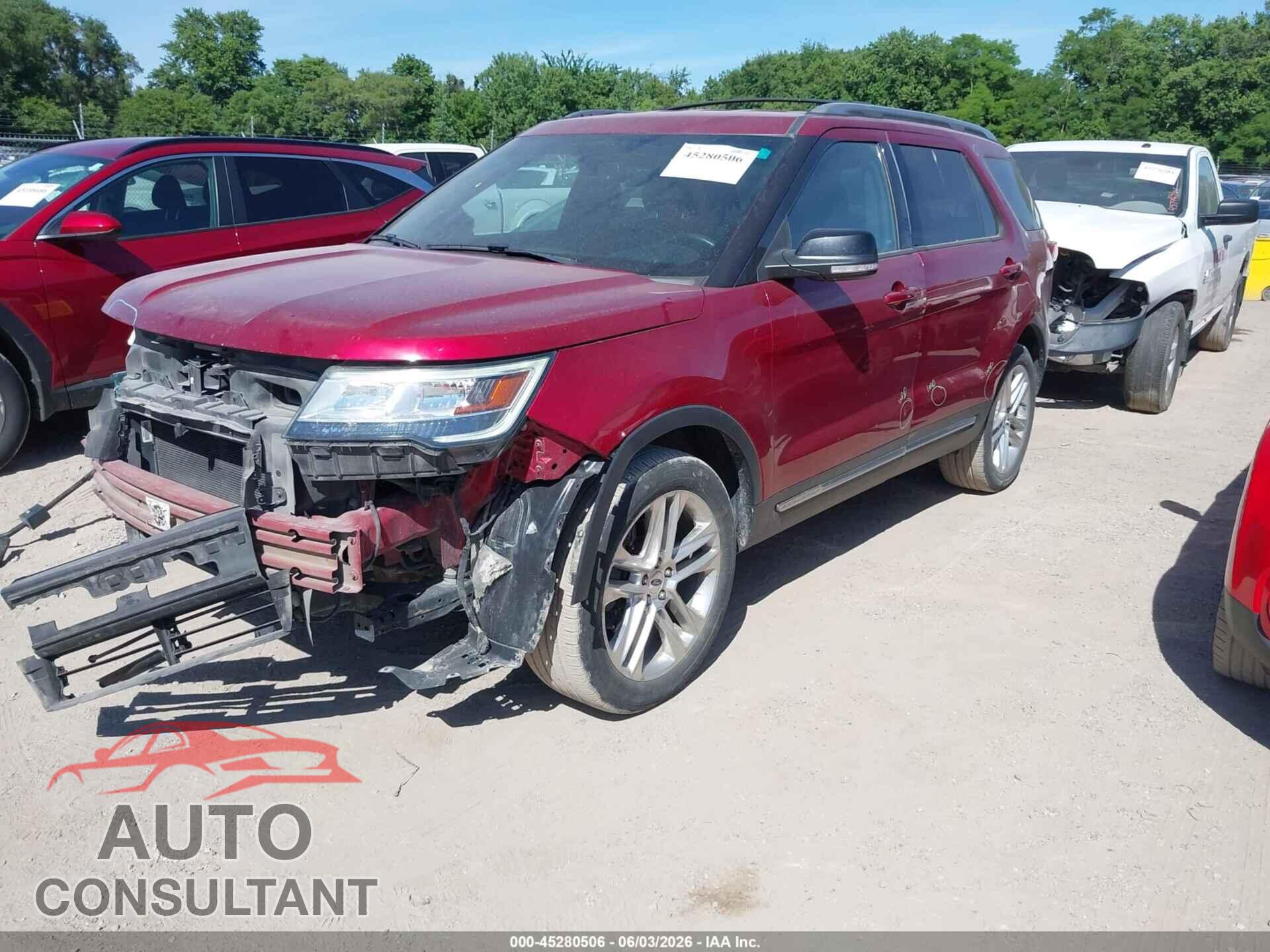 FORD EXPLORER 2017 - 1FM5K8D83HGB91040