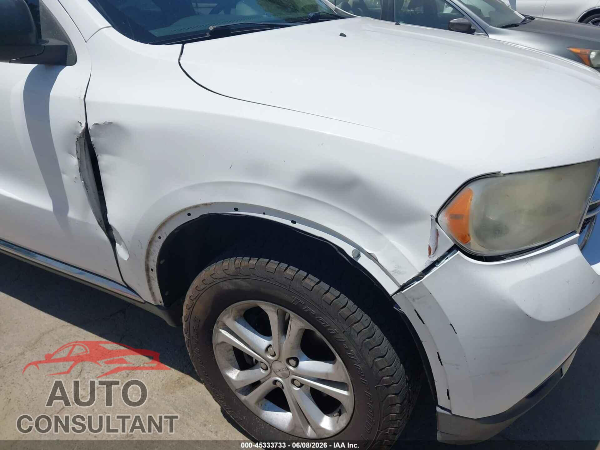 DODGE DURANGO 2013 - 1C4RDHAG1DC584290