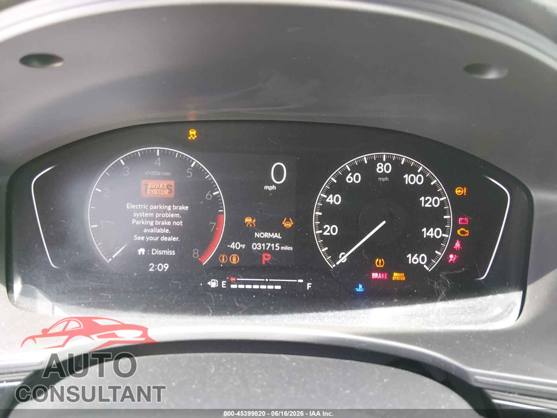 HONDA CIVIC 2026 - 2HGFE2F59TH514165