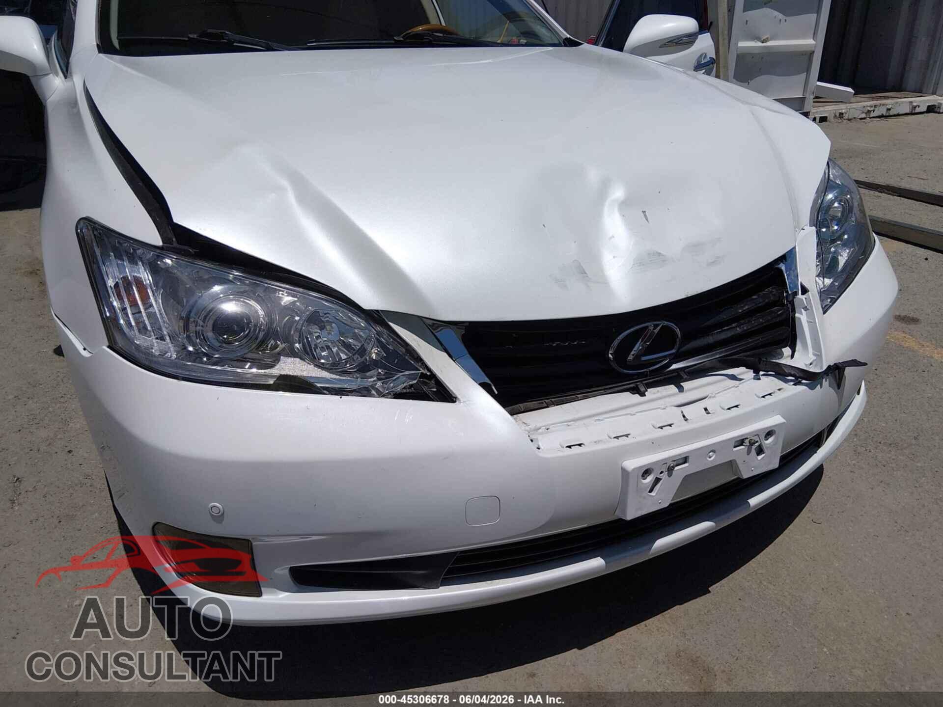 LEXUS ES 350 2010 - JTHBK1EG2A2388769