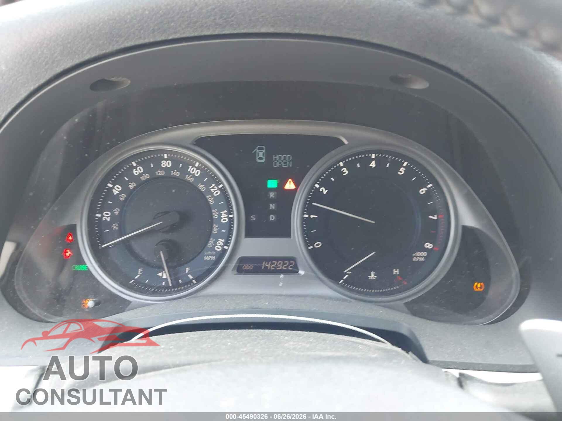 LEXUS IS 250 2010 - JTHBF5C26A5114881