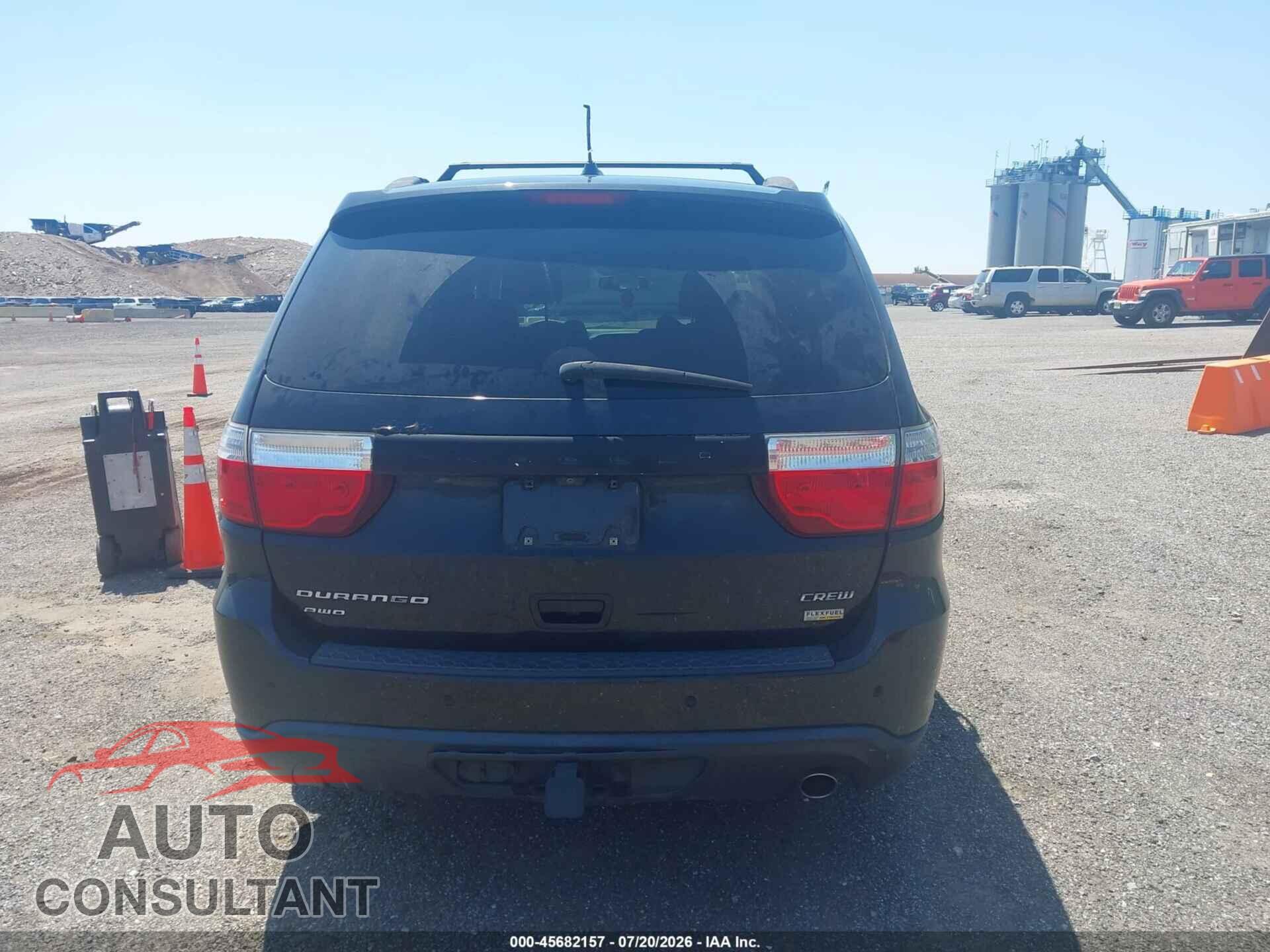 DODGE DURANGO 2012 - 1C4RDJDGXCC113885