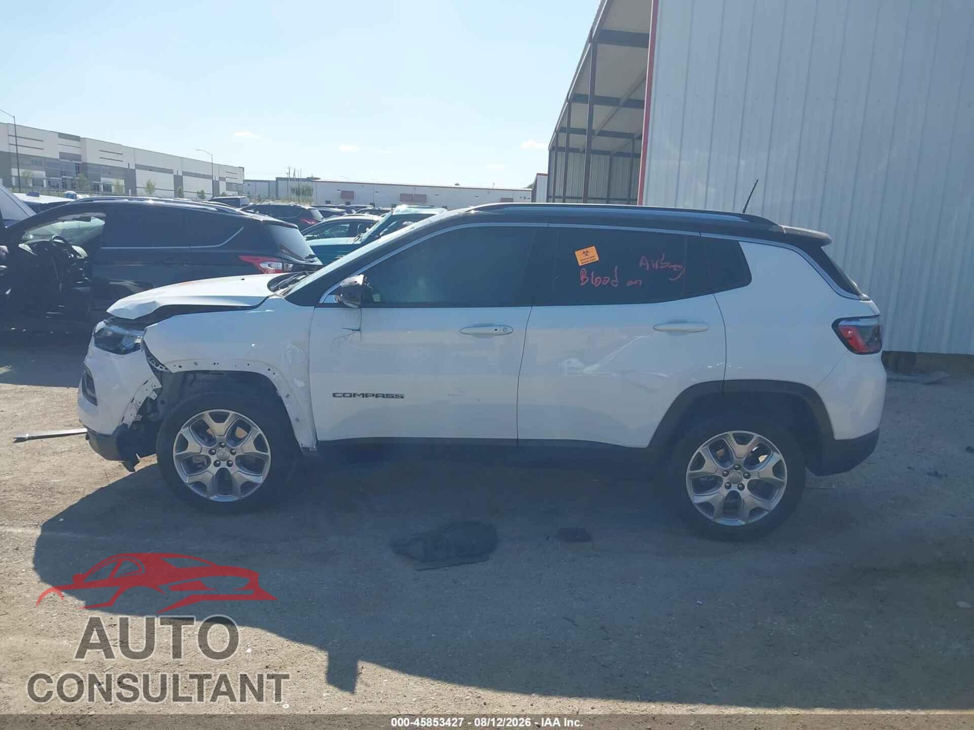 JEEP COMPASS 2022 - 3C4NJDCB9NT136631
