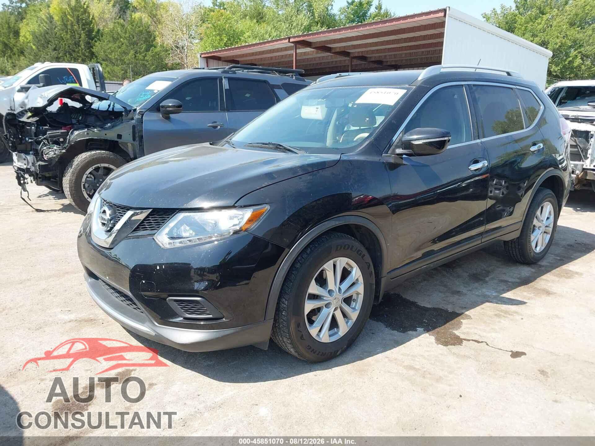NISSAN ROGUE 2015 - KNMAT2MT1FP554076