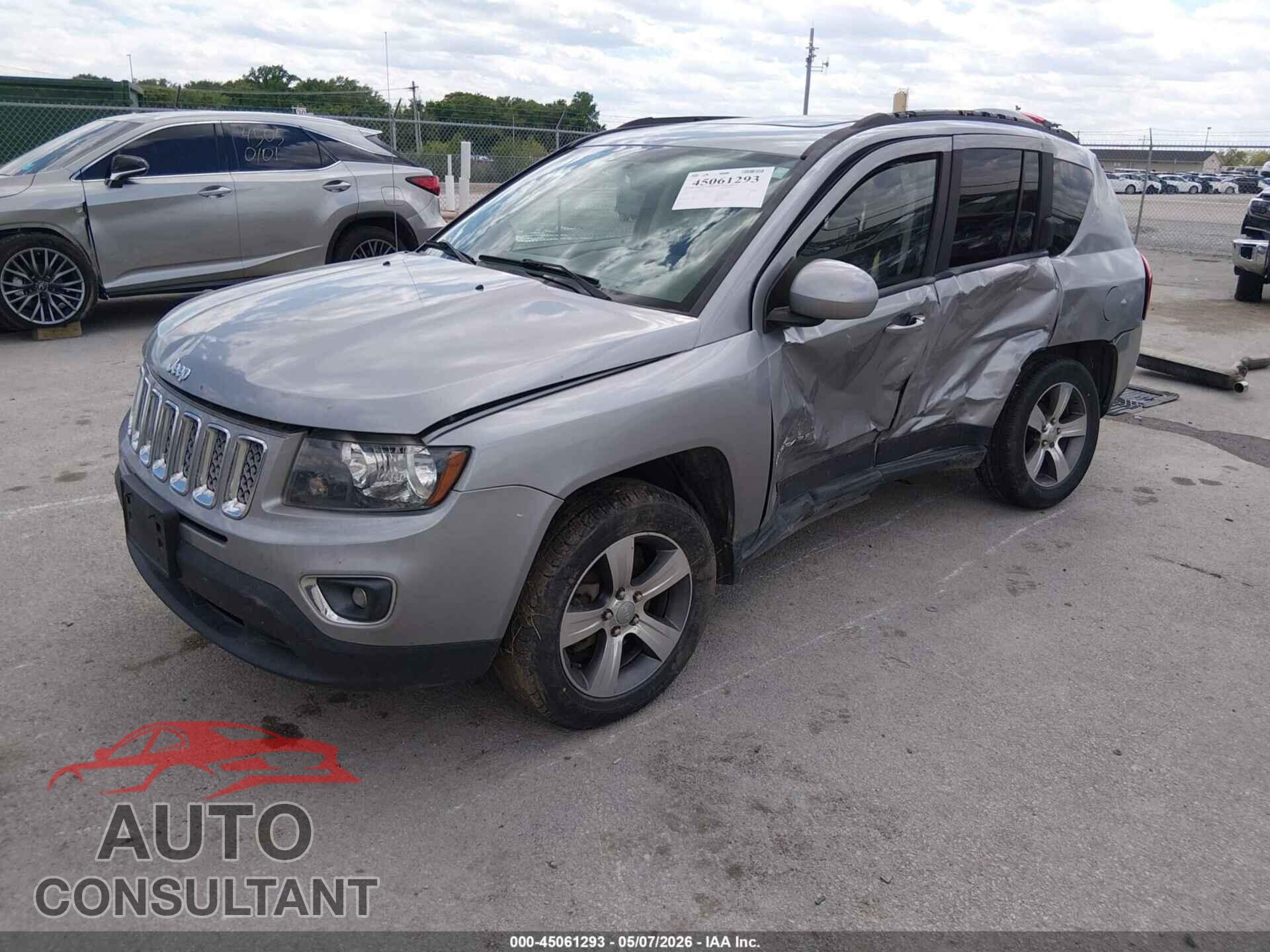 JEEP COMPASS 2017 - 1C4NJDEB2HD126496