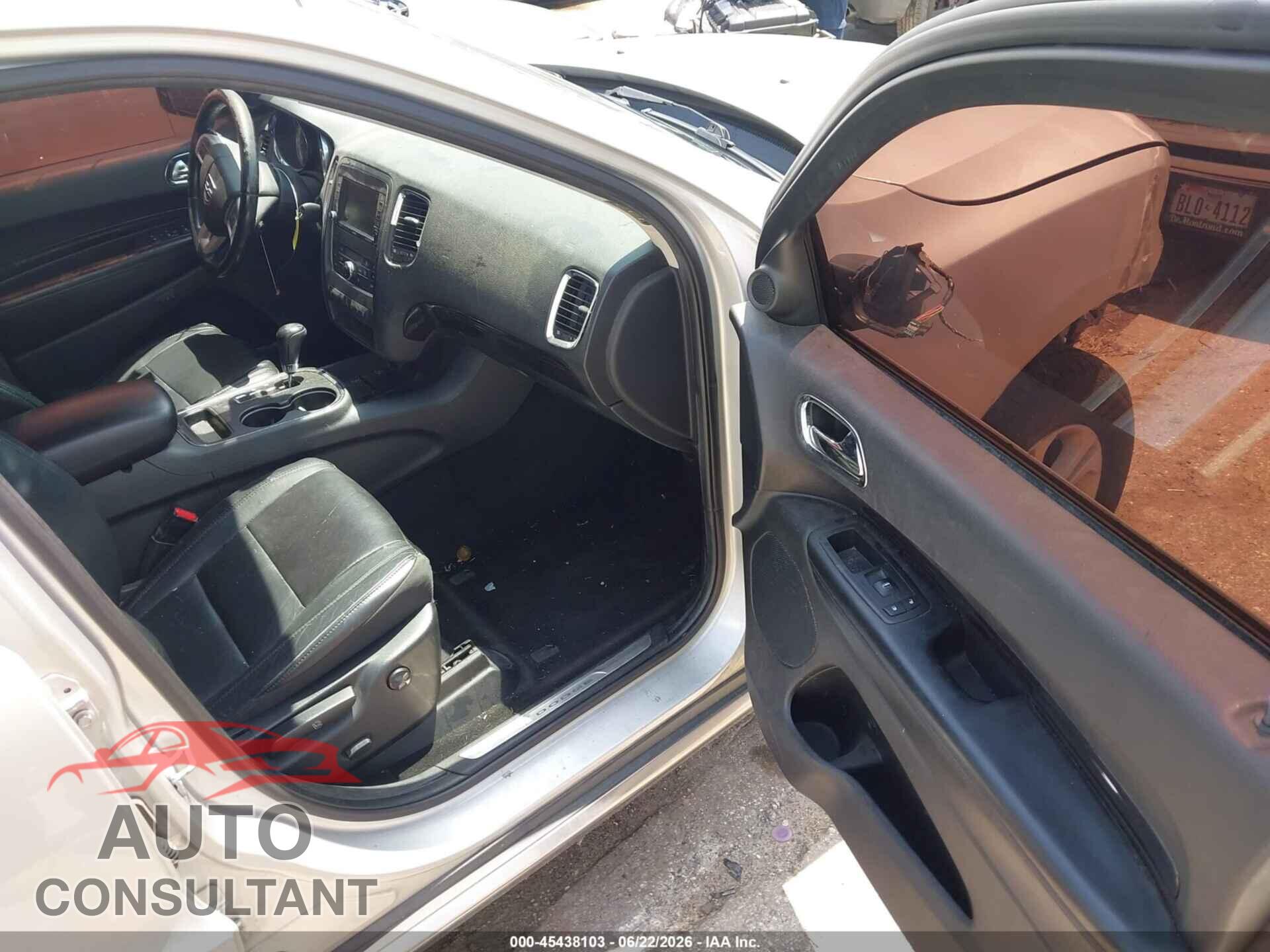 DODGE DURANGO 2013 - 1C4RDHDG0DC632616