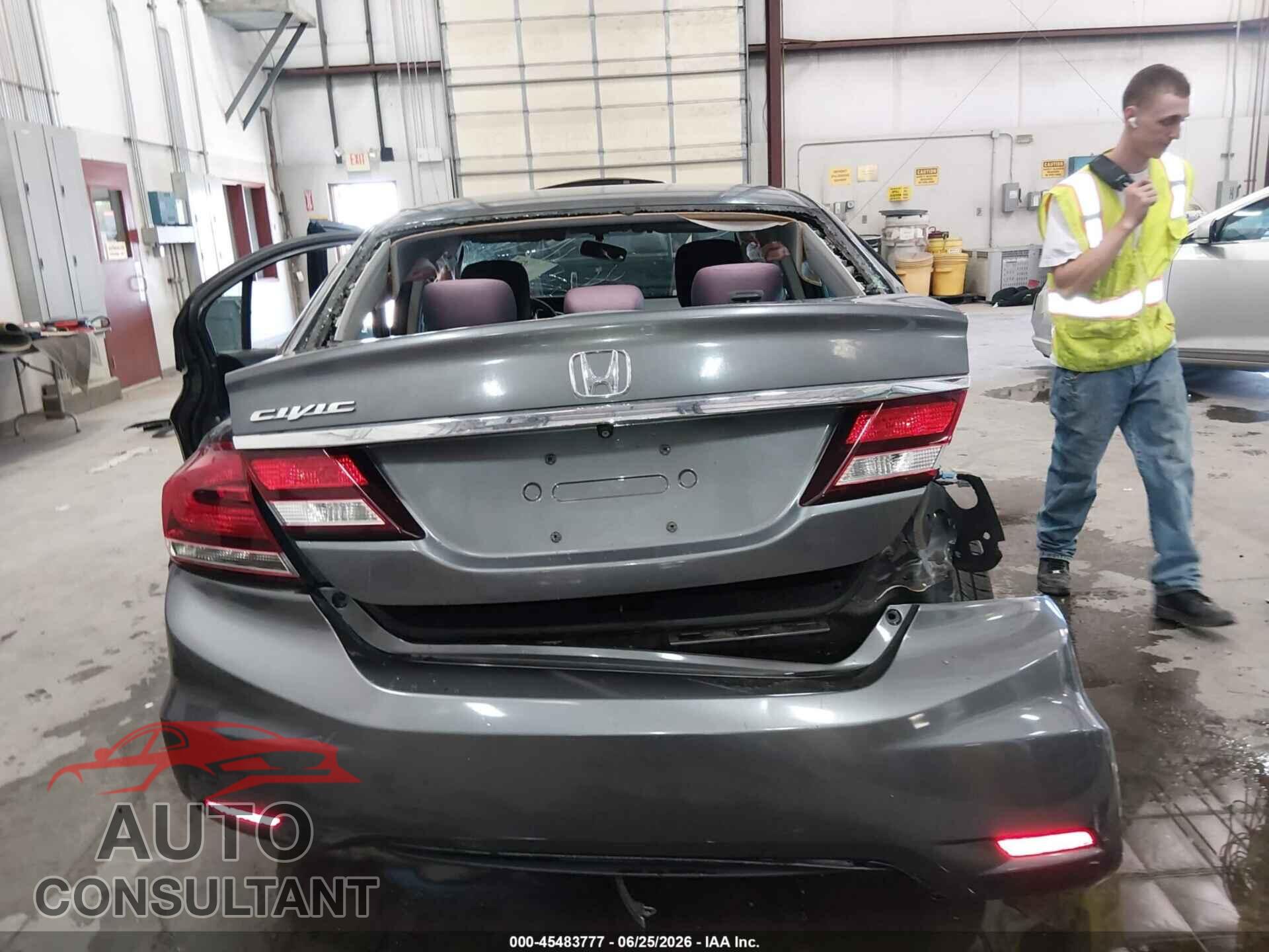 HONDA CIVIC 2013 - 2HGFB2F54DH523611