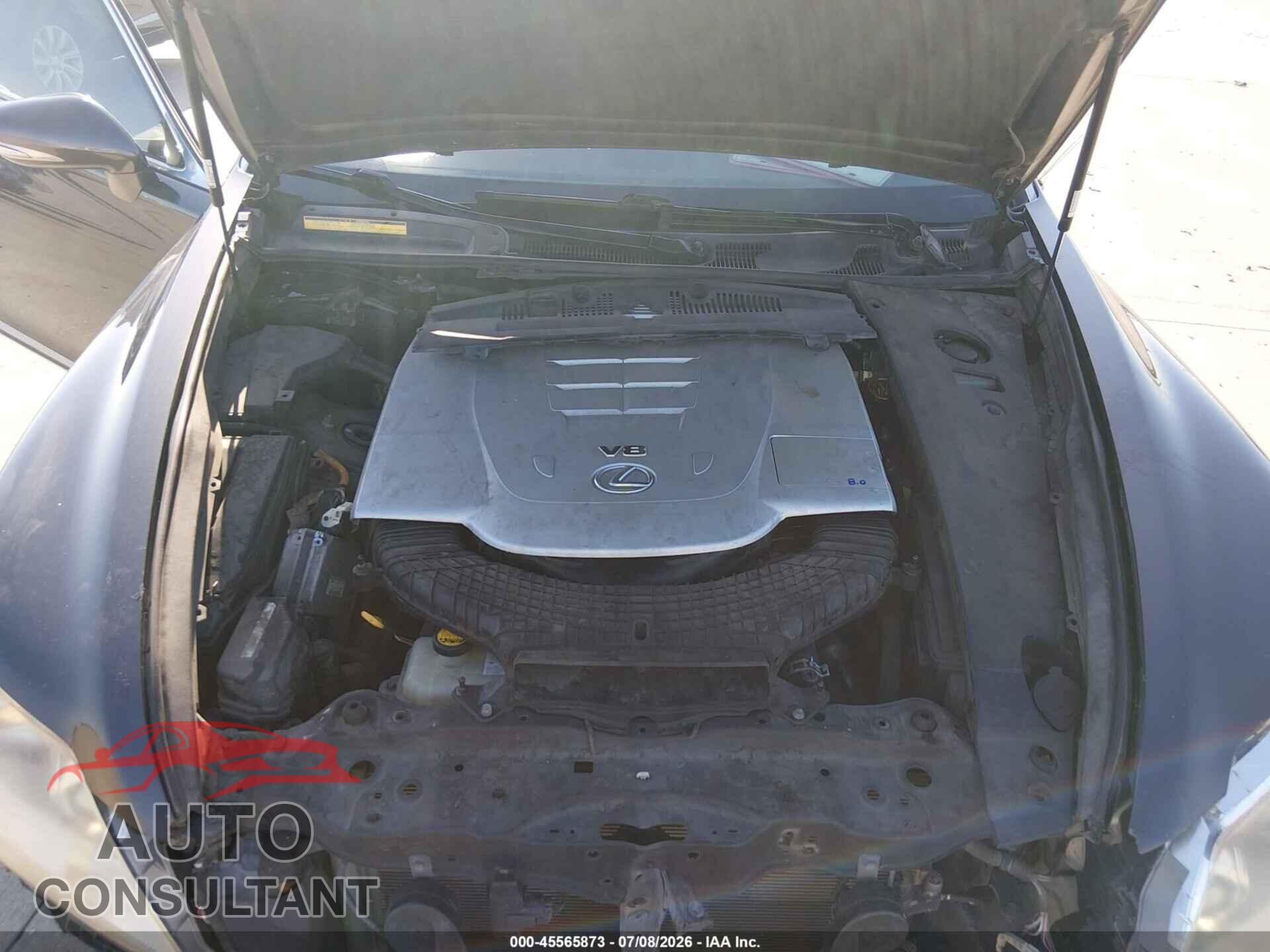 LEXUS LS 460 2010 - JTHBL5EF3A5096560