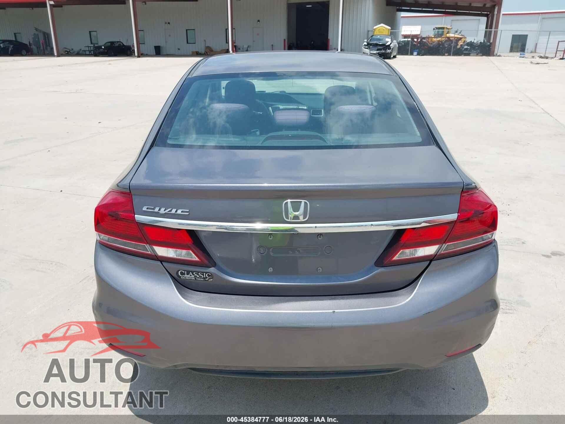 HONDA CIVIC 2015 - 19XFB2F53FE082454