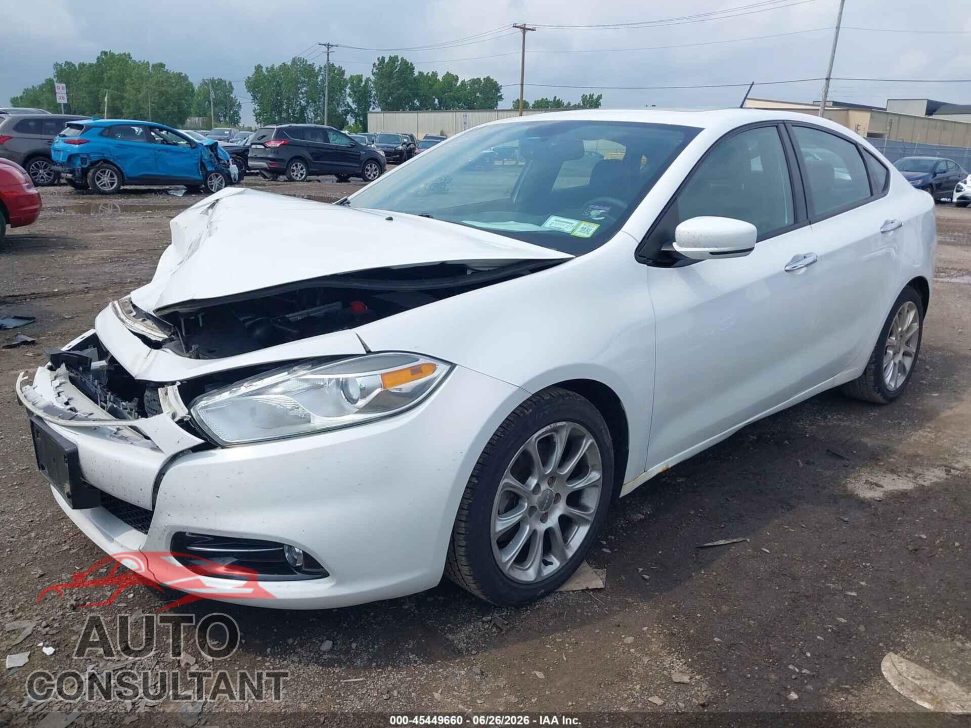DODGE DART 2014 - 1C3CDFCBXED902273