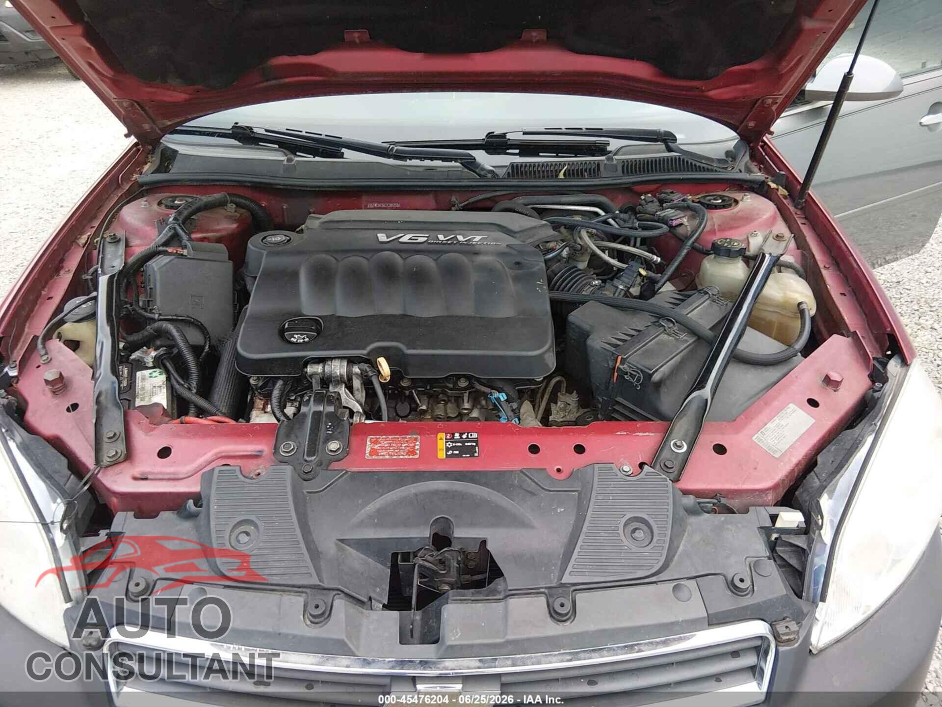CHEVROLET IMPALA 2012 - 2G1WC5E36C1285208