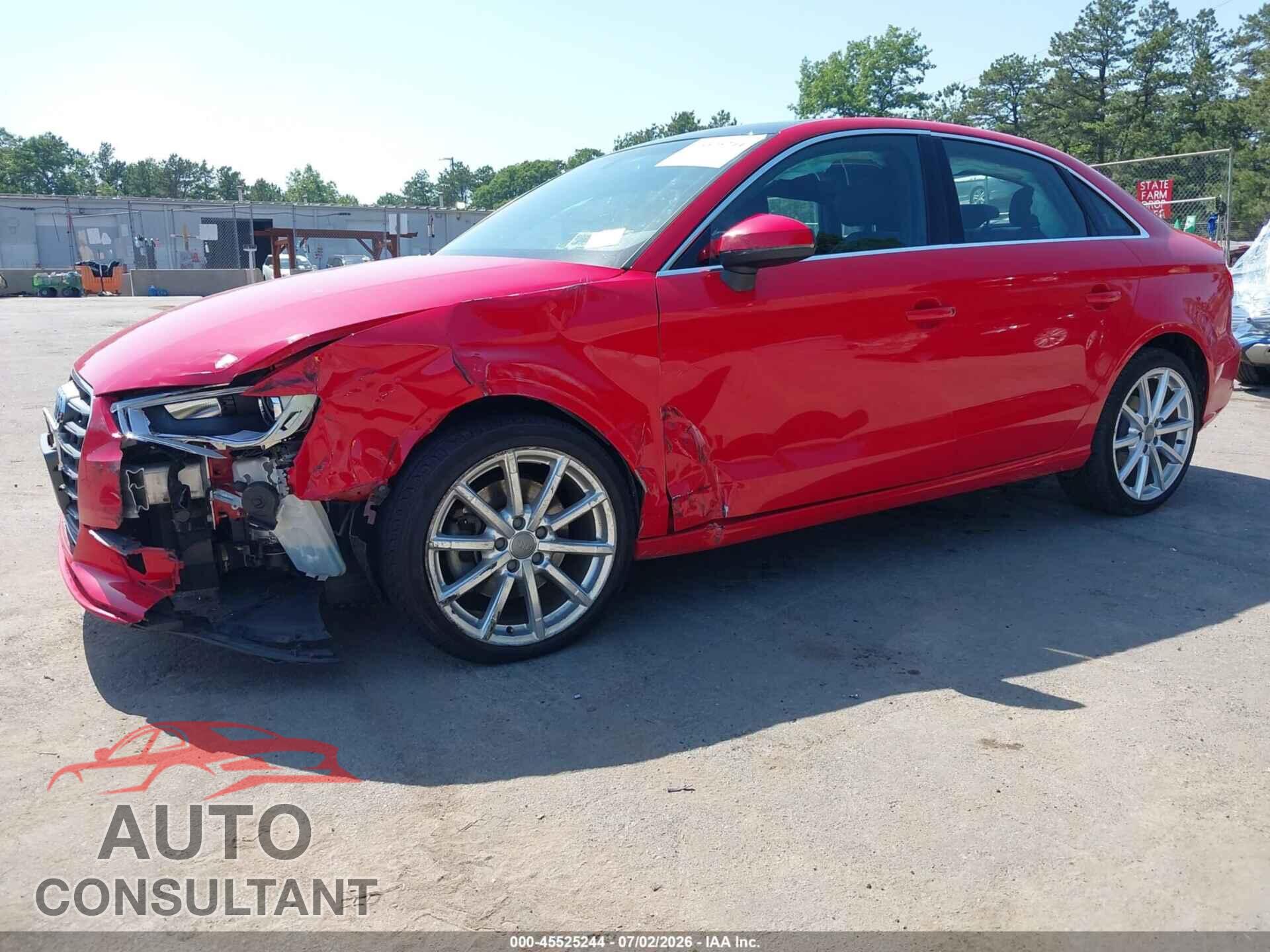 AUDI A3 2015 - WAUEFGFF7F1015927