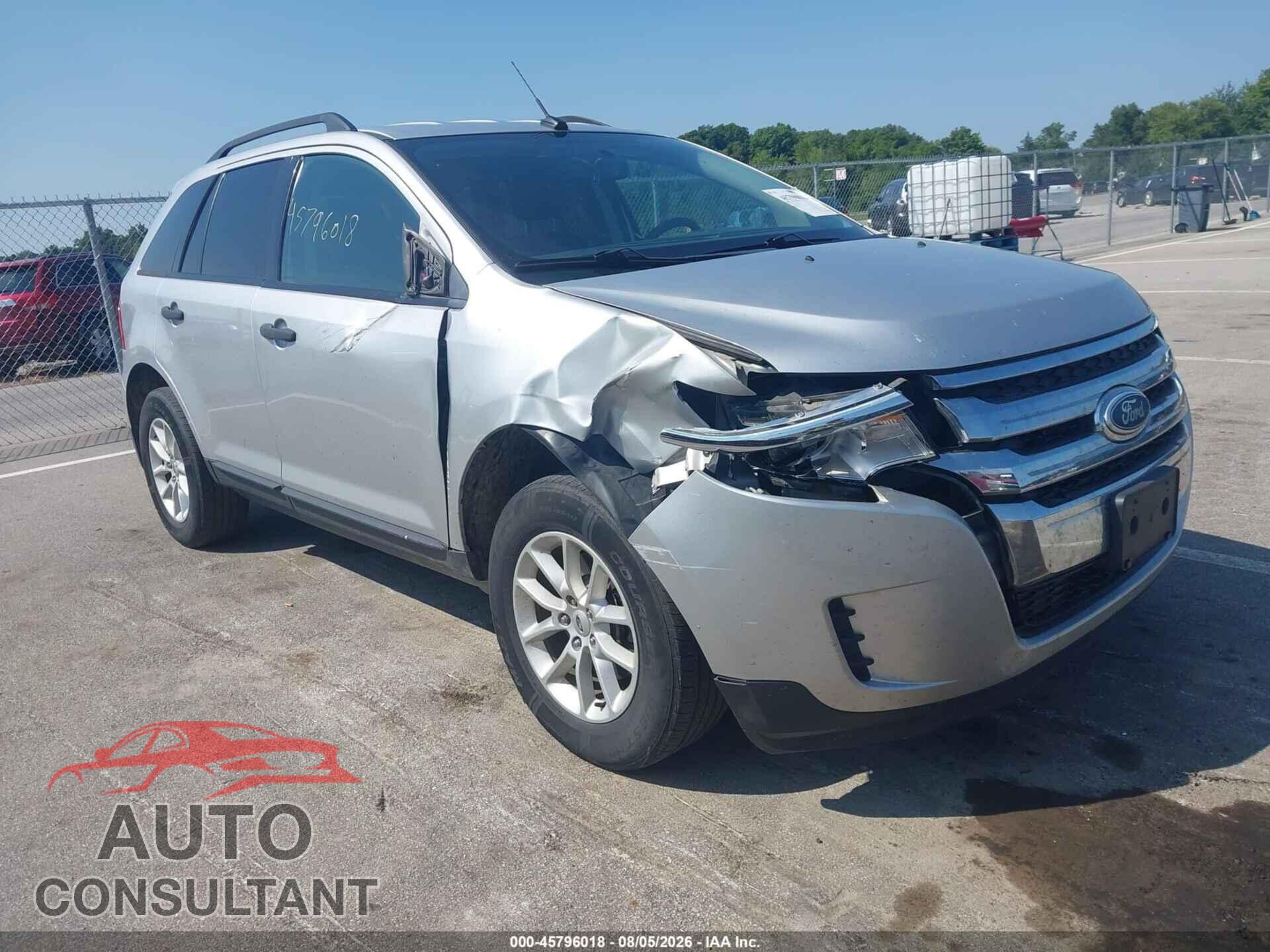 FORD EDGE 2013 - 2FMDK3GC9DBB74078