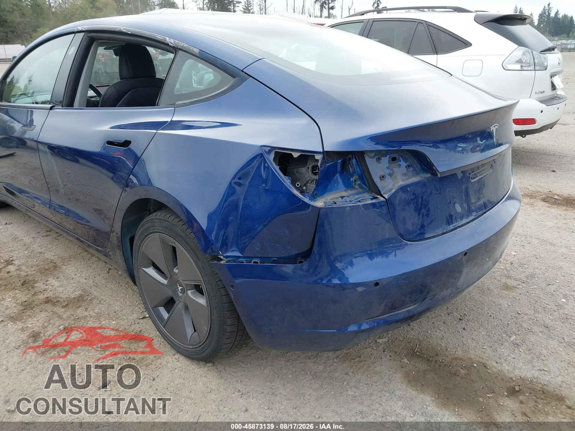 TESLA MODEL 3 2021 - 5YJ3E1EA1MF091616