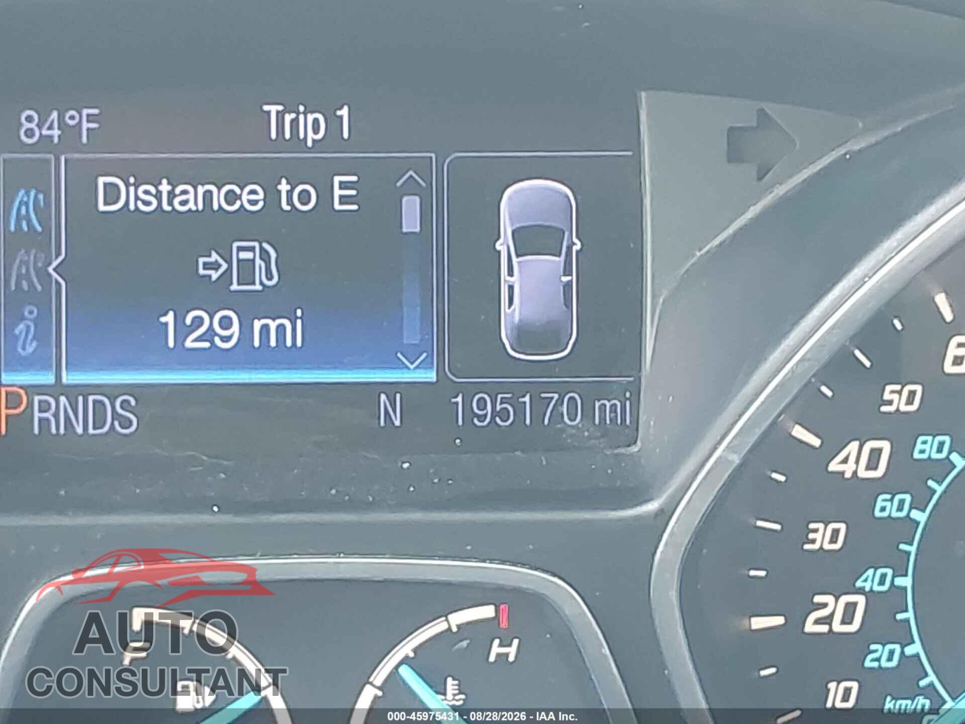 FORD ESCAPE 2013 - 1FMCU9H98DUB29090