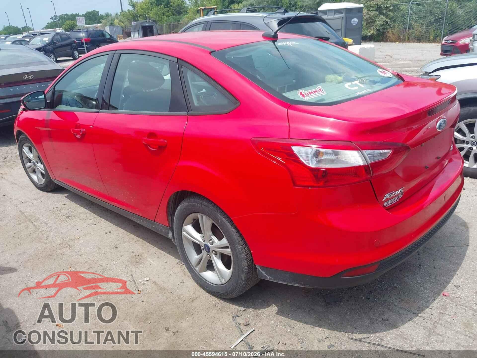 FORD FOCUS 2014 - 1FADP3F29EL366333
