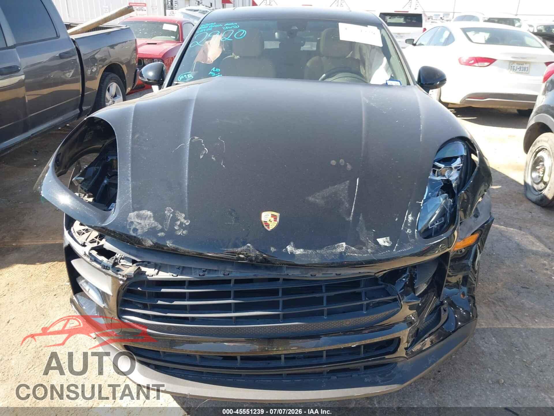 PORSCHE MACAN 2020 - WP1AA2A51LLB02920
