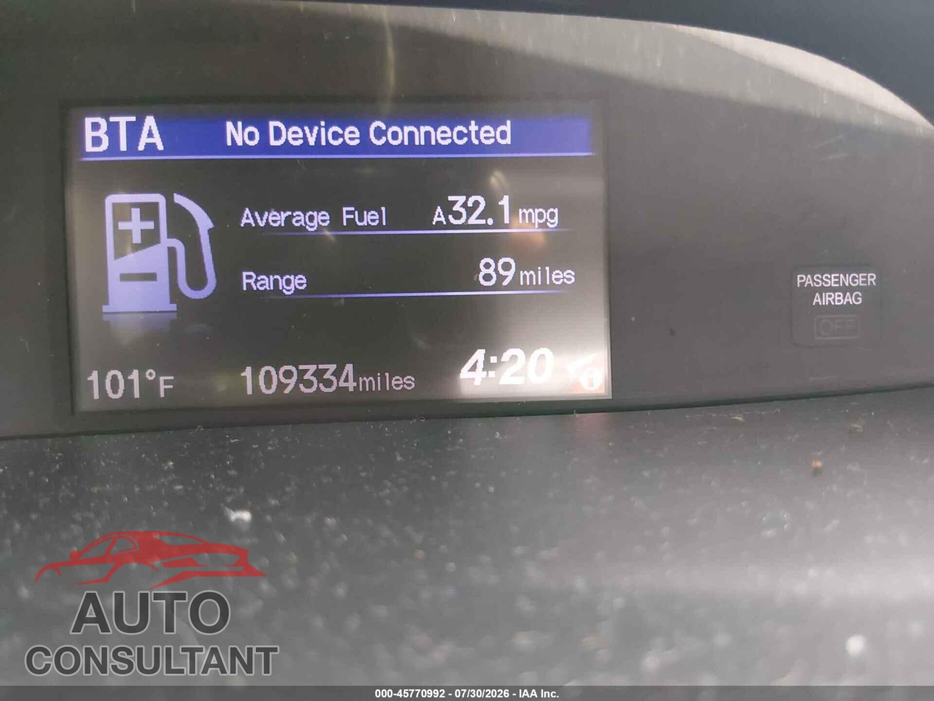 HONDA CIVIC 2012 - 2HGFB2F87CH512868