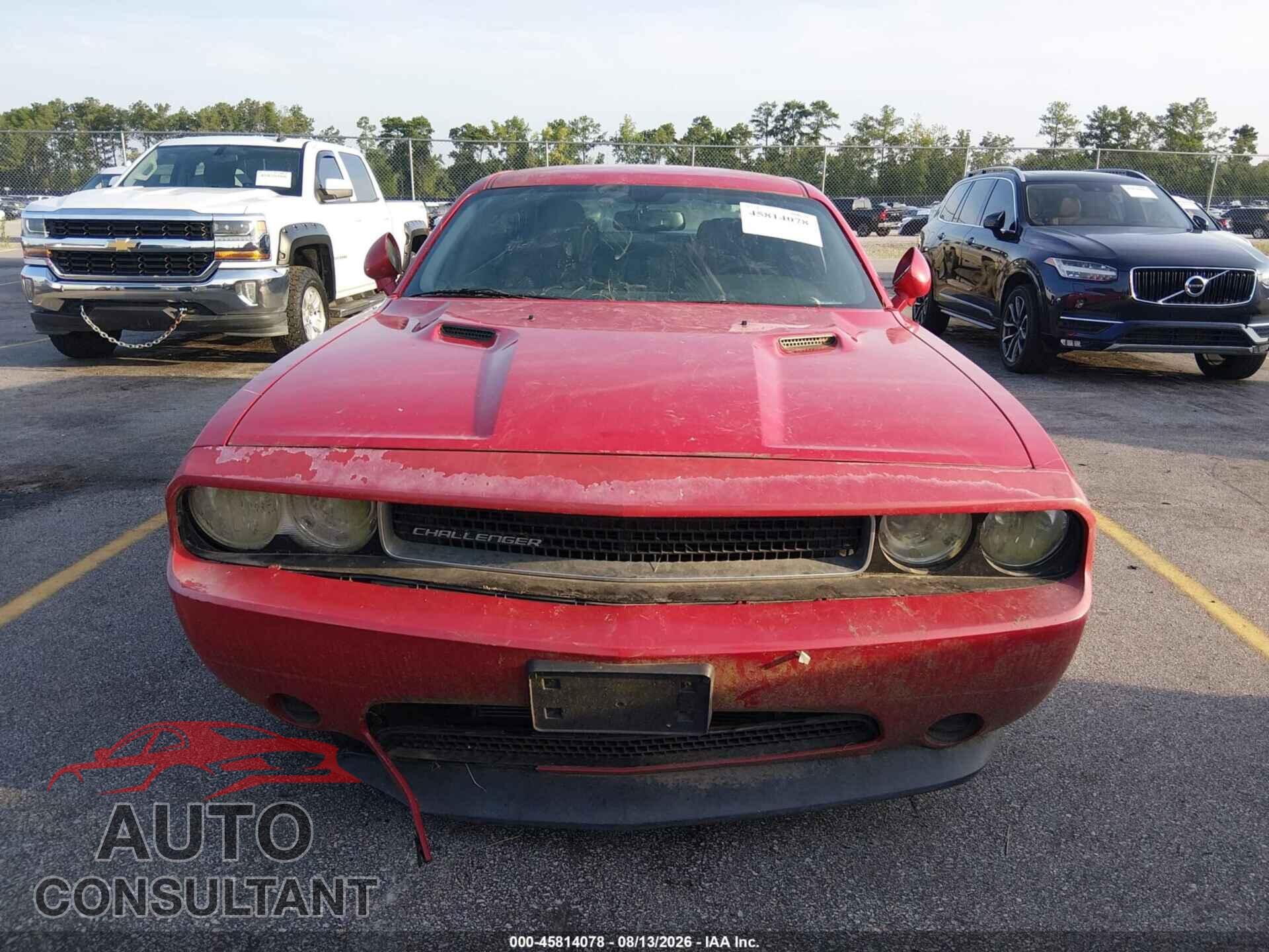 DODGE CHALLENGER 2013 - 2C3CDYAG8DH549009