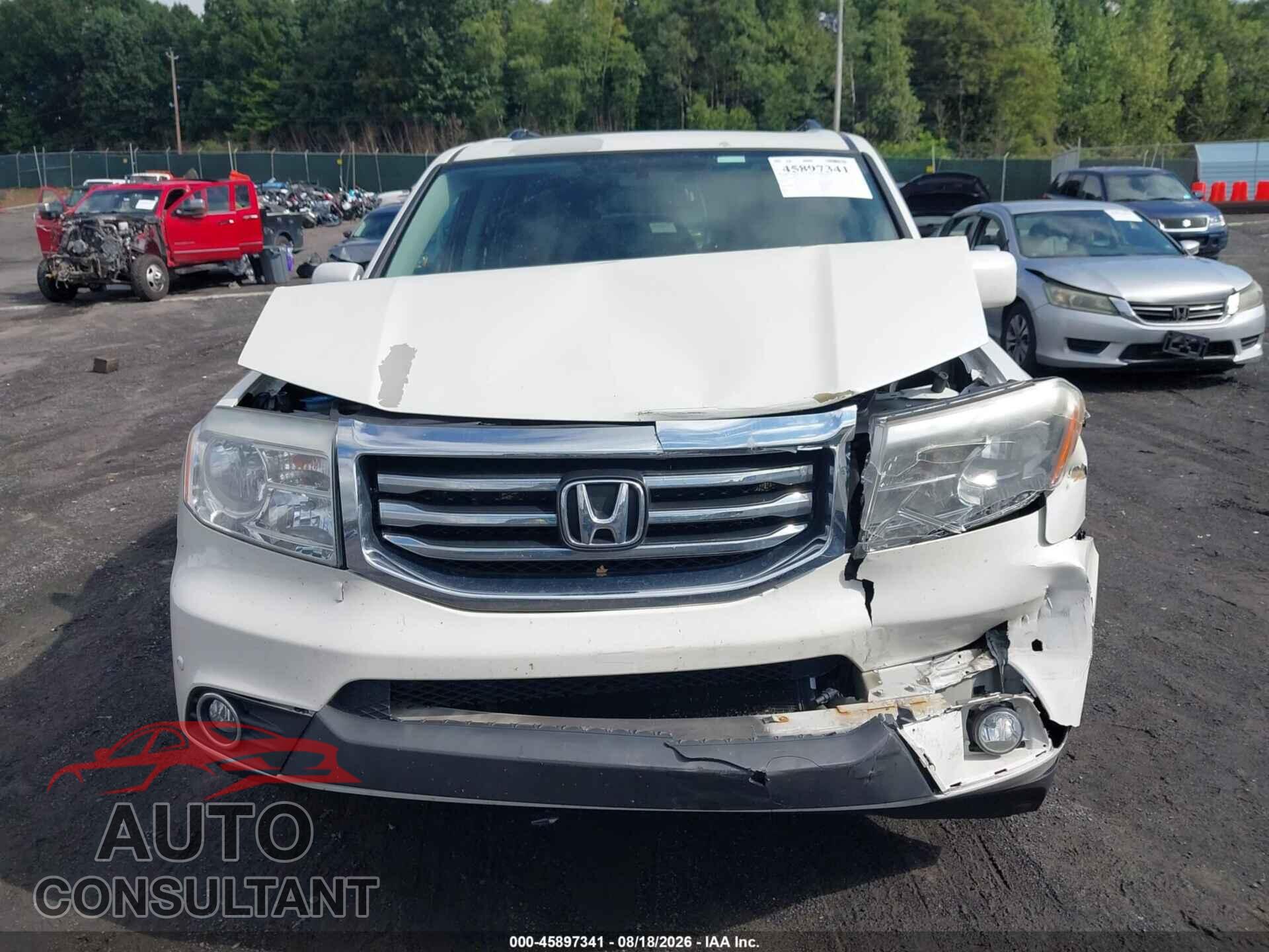HONDA PILOT 2015 - 5FNYF4H96FB011719