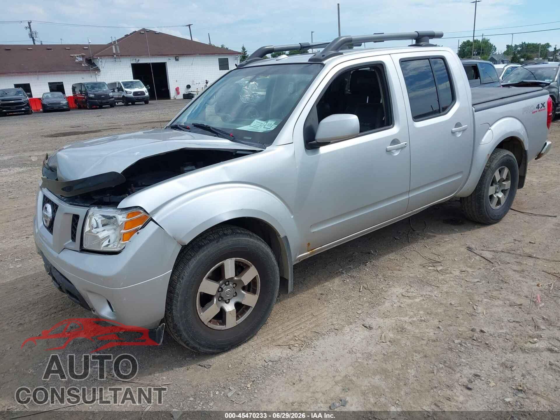 NISSAN FRONTIER 2012 - 1N6AD0EV1CC407404