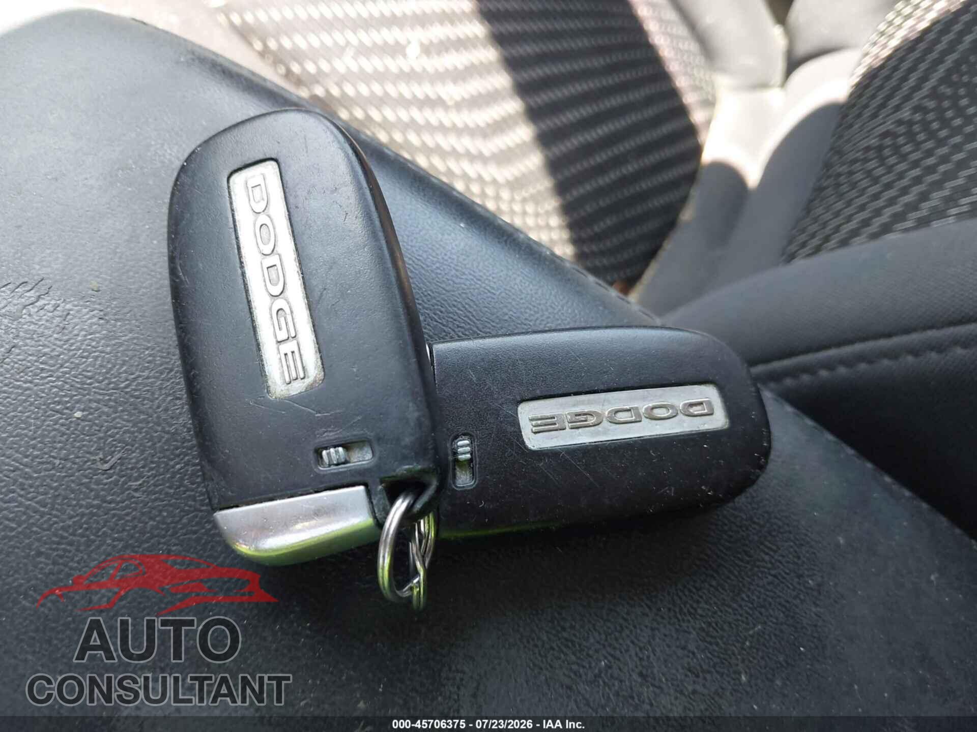 DODGE JOURNEY 2012 - 3C4PDCBB7CT368878