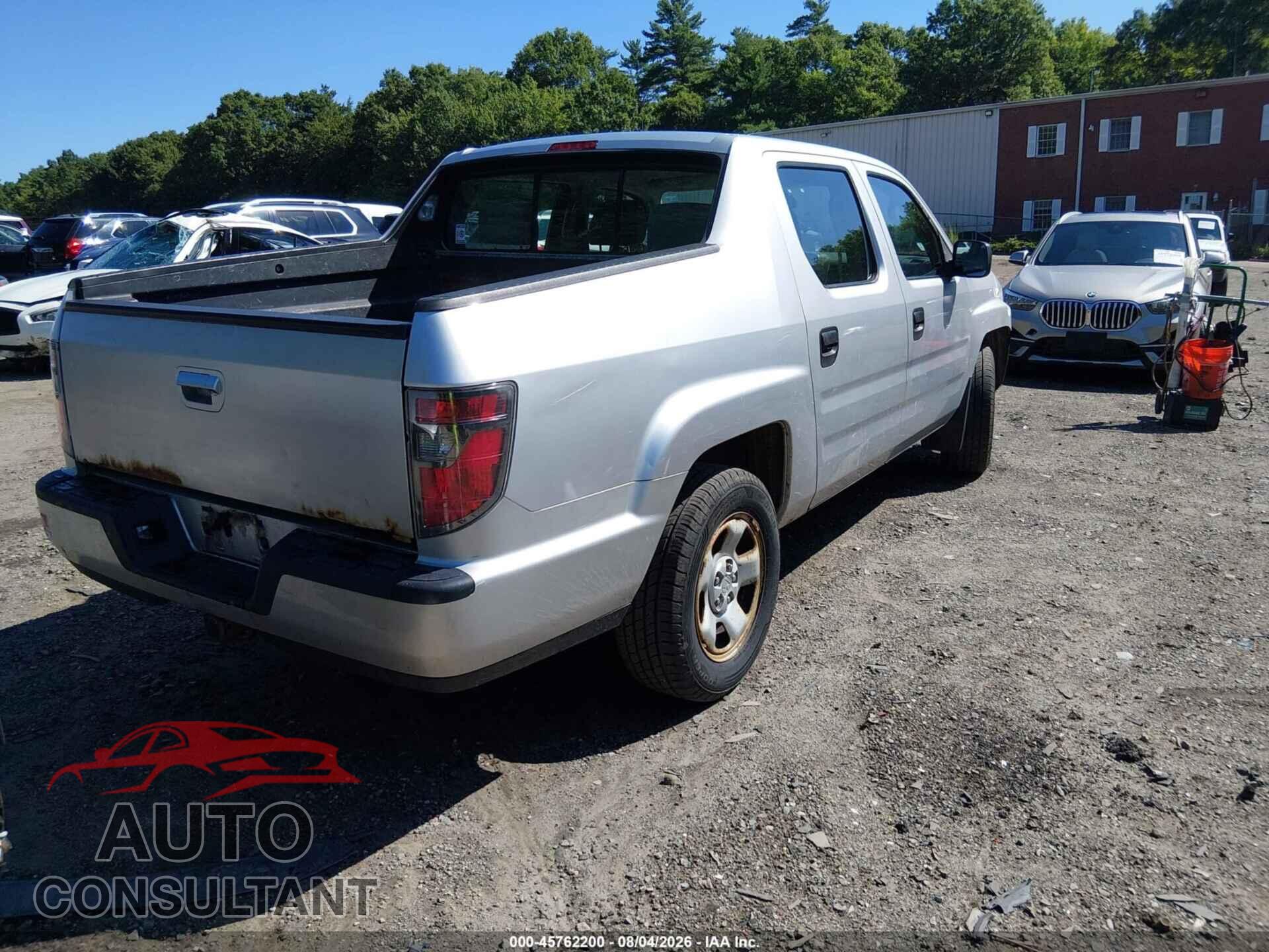 HONDA RIDGELINE 2013 - 5FPYK1F2XDB008889