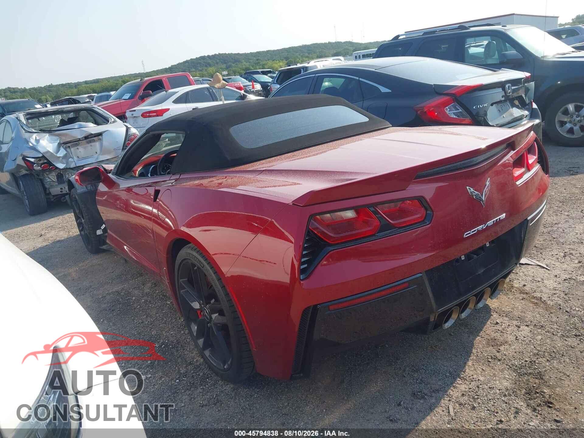 CHEVROLET CORVETTE STINGRAY 2014 - 1G1YM3D74E5124159