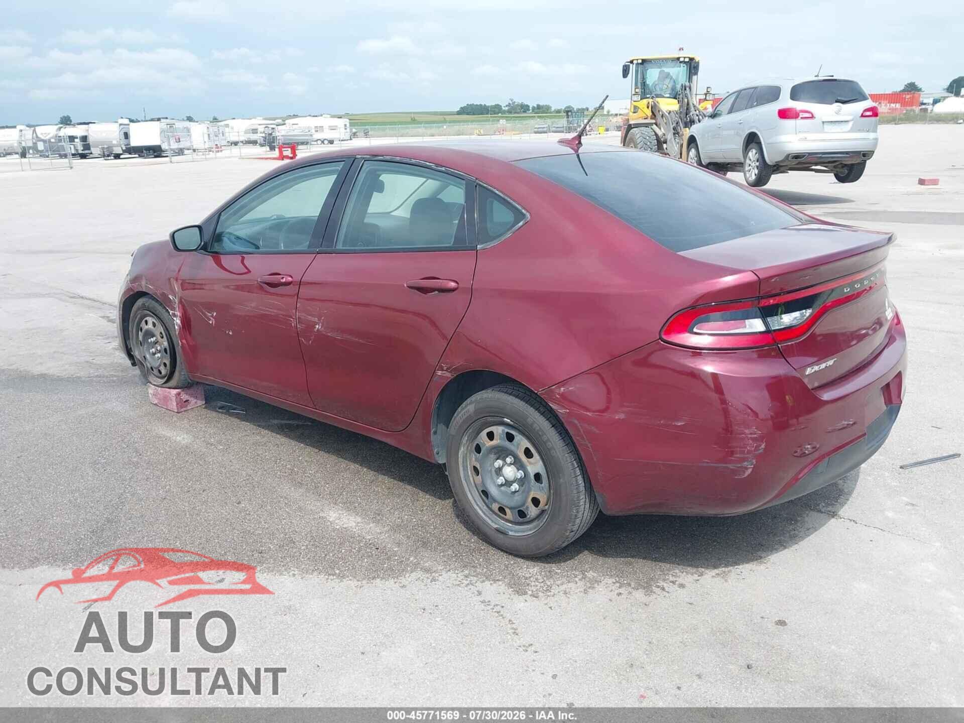 DODGE DART 2015 - 1C3CDFAA0FD281881