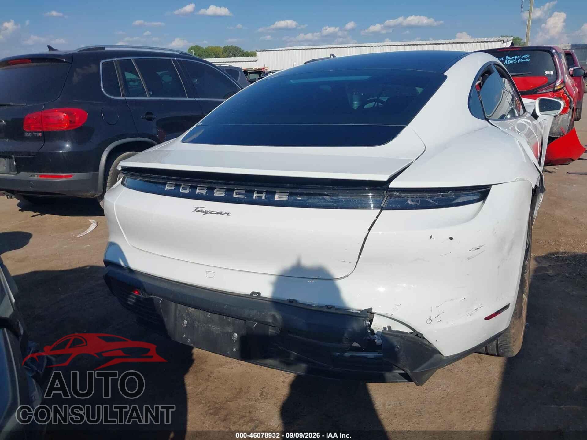 PORSCHE TAYCAN 2022 - WP0AA2Y12NSA10845